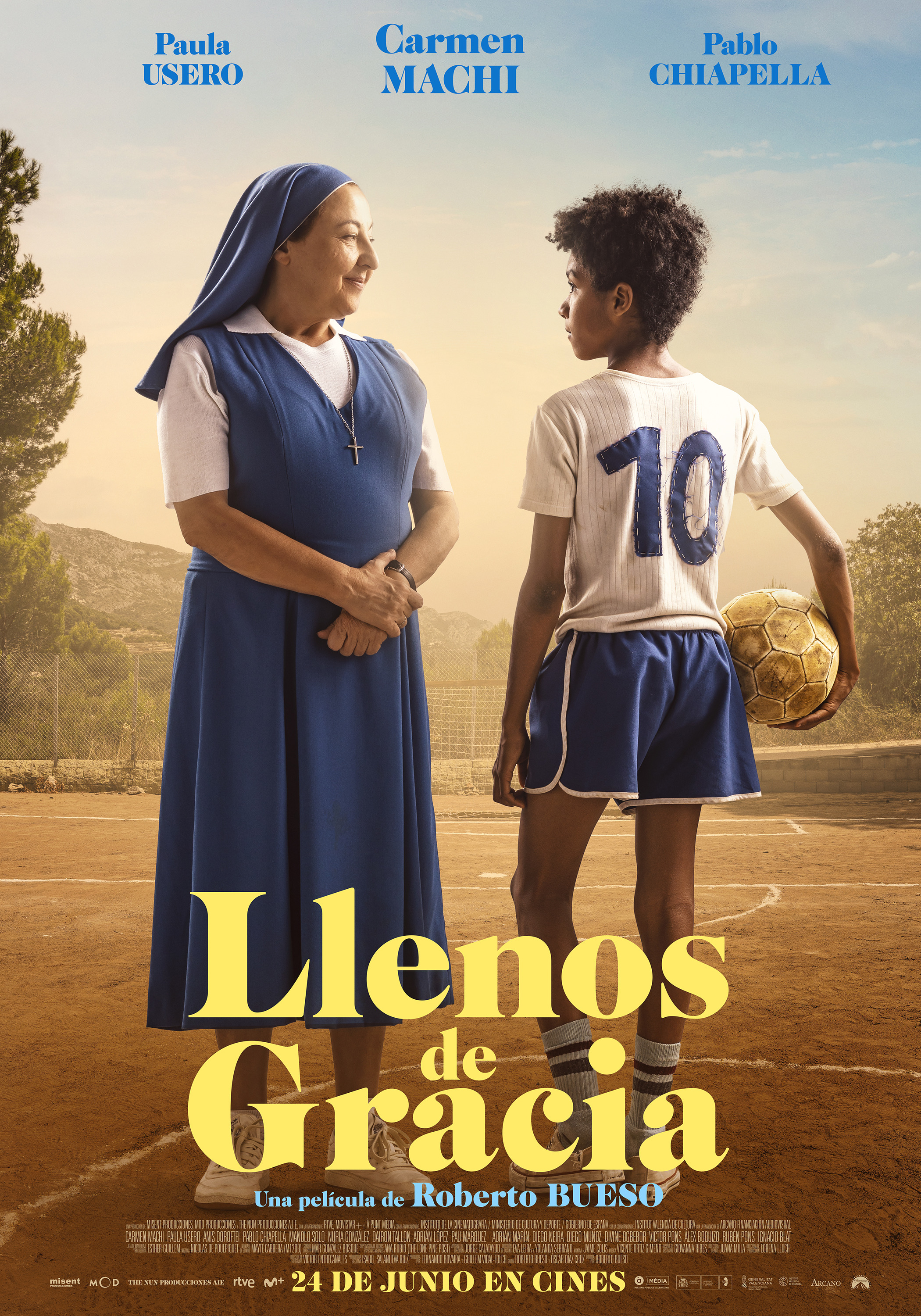Mega Sized Movie Poster Image for Llenos de Gracia (#2 of 2)