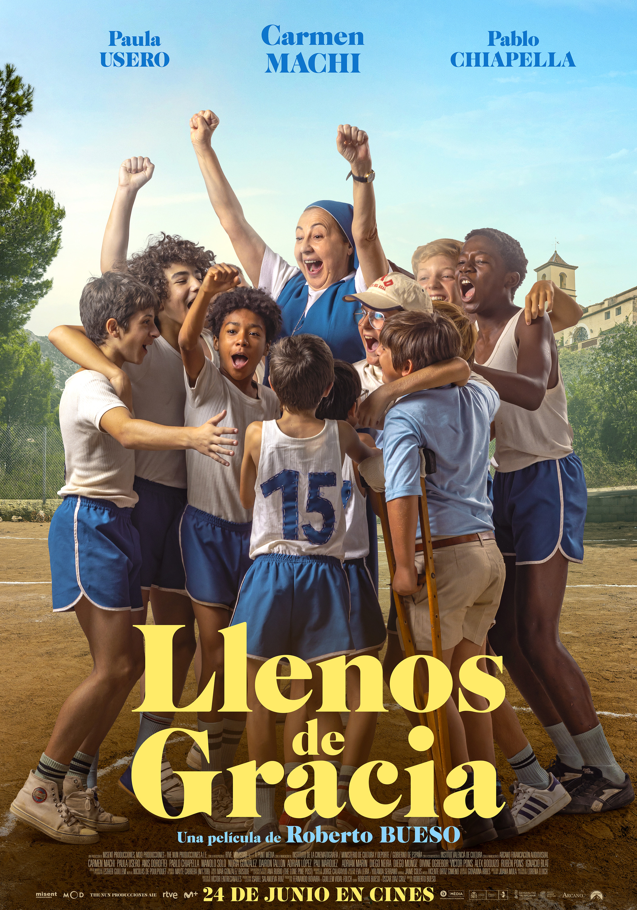 Mega Sized Movie Poster Image for Llenos de Gracia (#1 of 2)