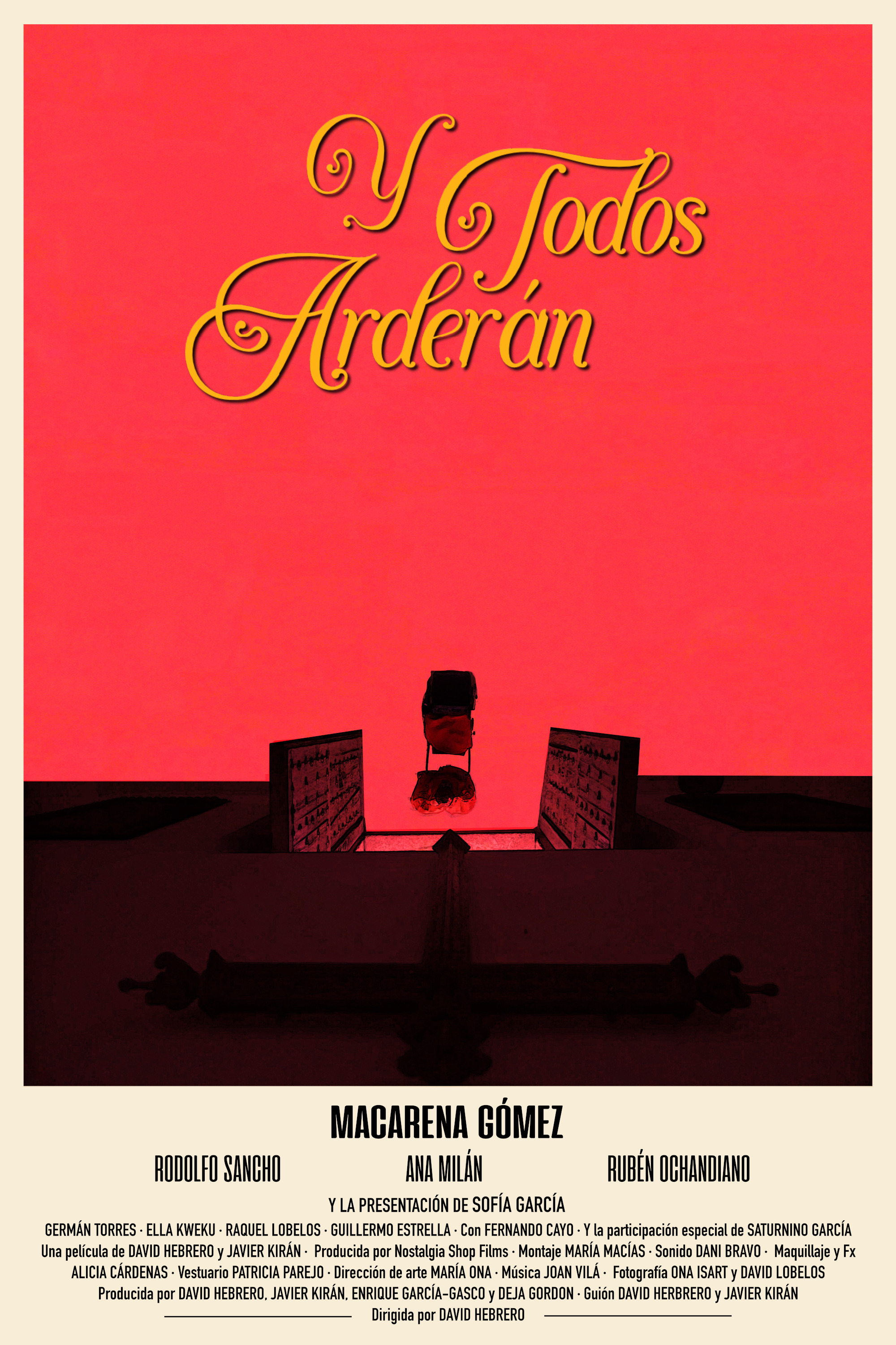 Mega Sized Movie Poster Image for Y todos arderán (#1 of 3)