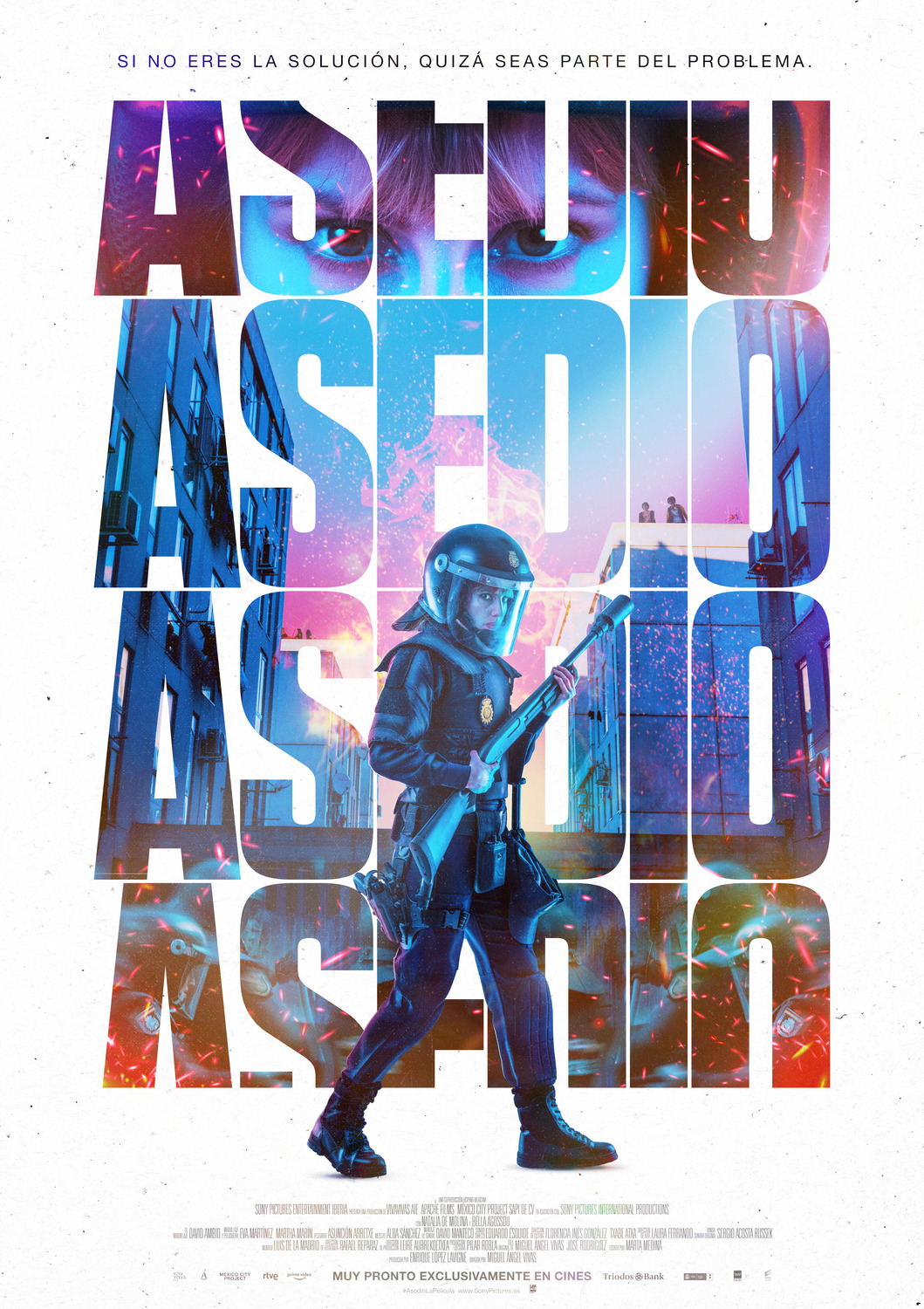 Extra Large Movie Poster Image for Asedio 
