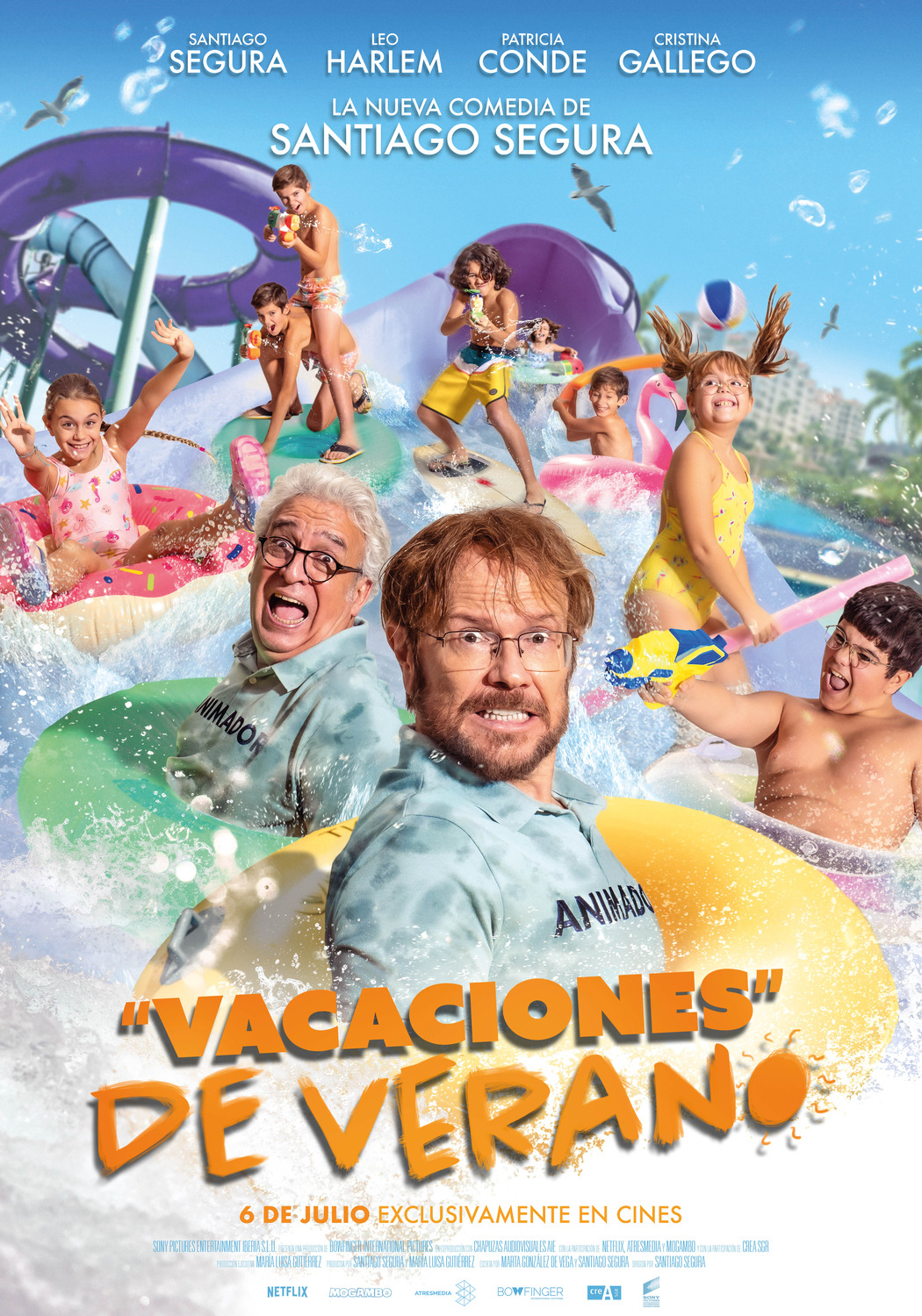 Extra Large Movie Poster Image for Vacaciones de verano (#2 of 2)
