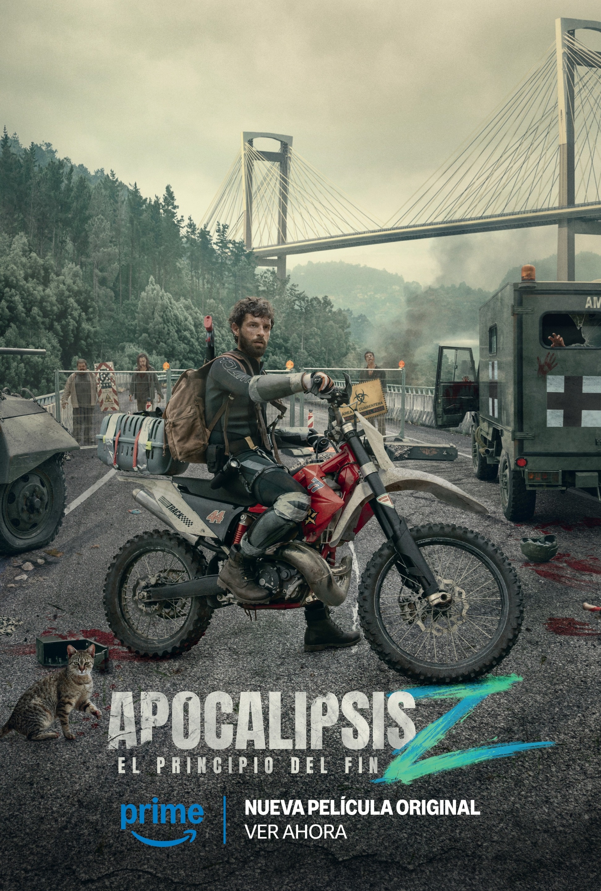 Mega Sized Movie Poster Image for Apocalipsis Z: El principio del fin 
