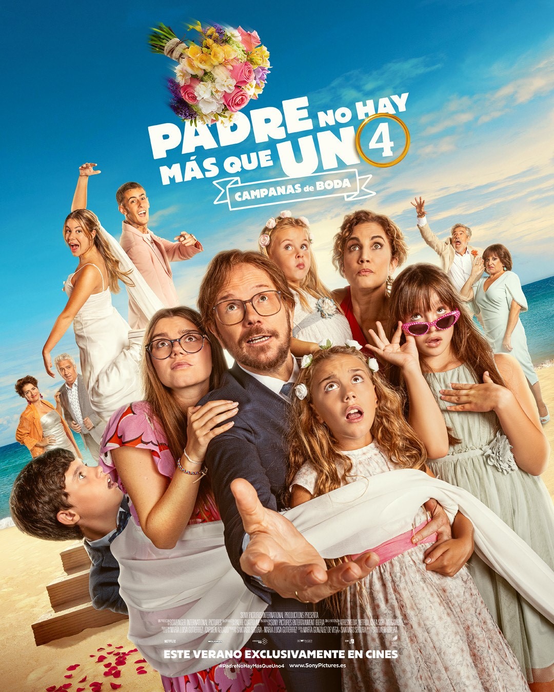 Extra Large Movie Poster Image for Padre no hay más que uno 4 (#2 of 2)