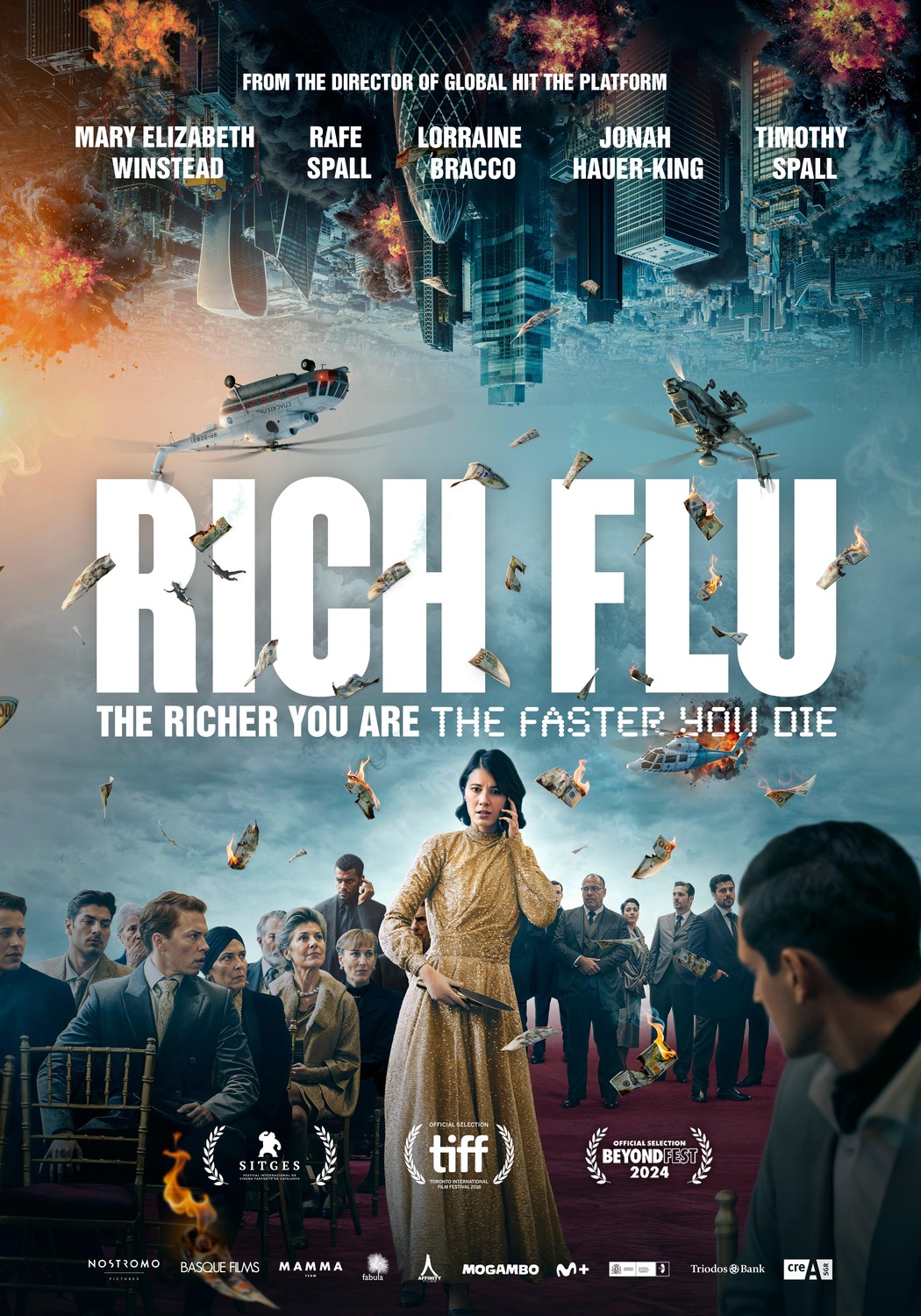 Extra Large Movie Poster Image for Rich Flu 