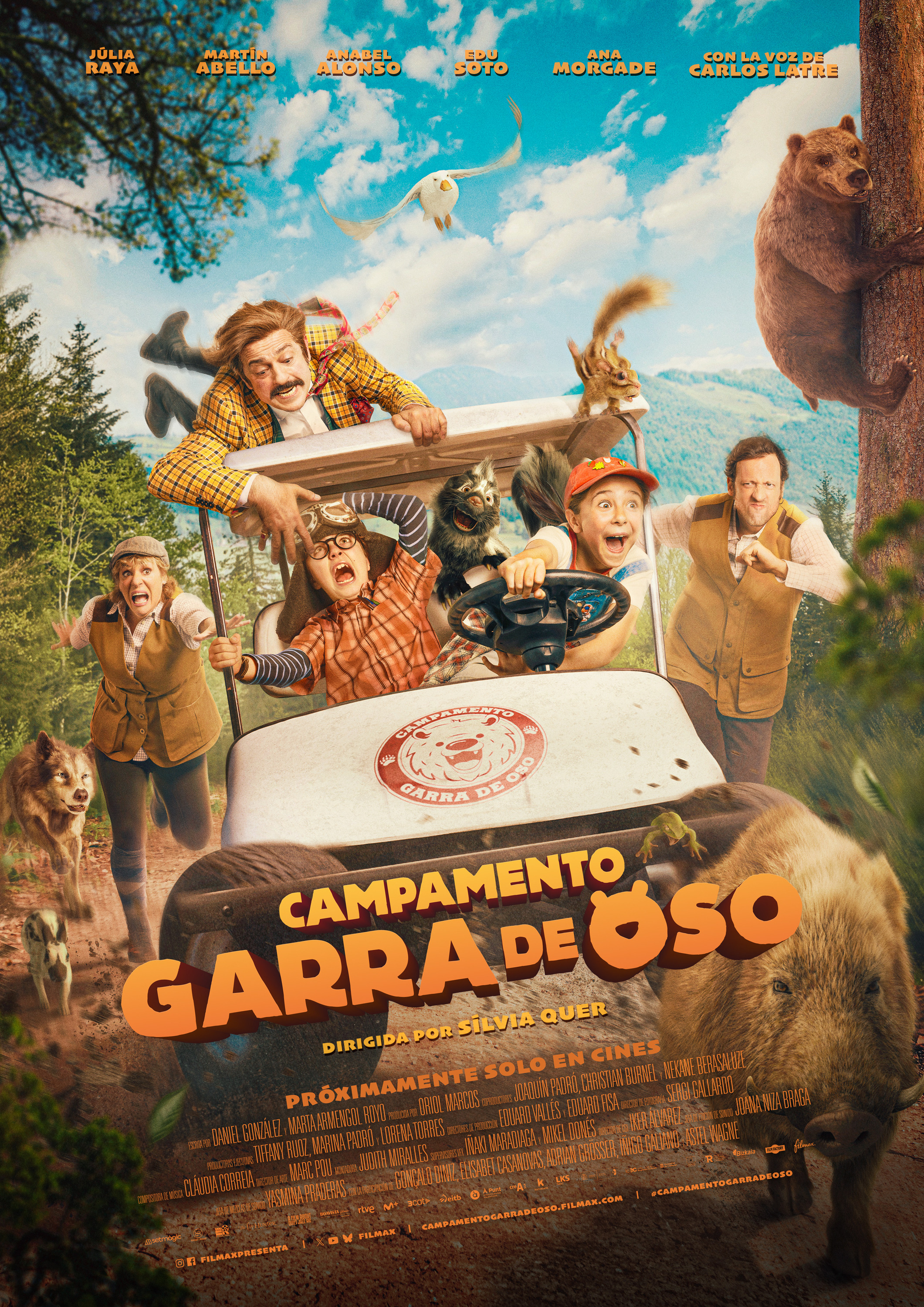 Mega Sized Movie Poster Image for Campamento Garra de Oso 