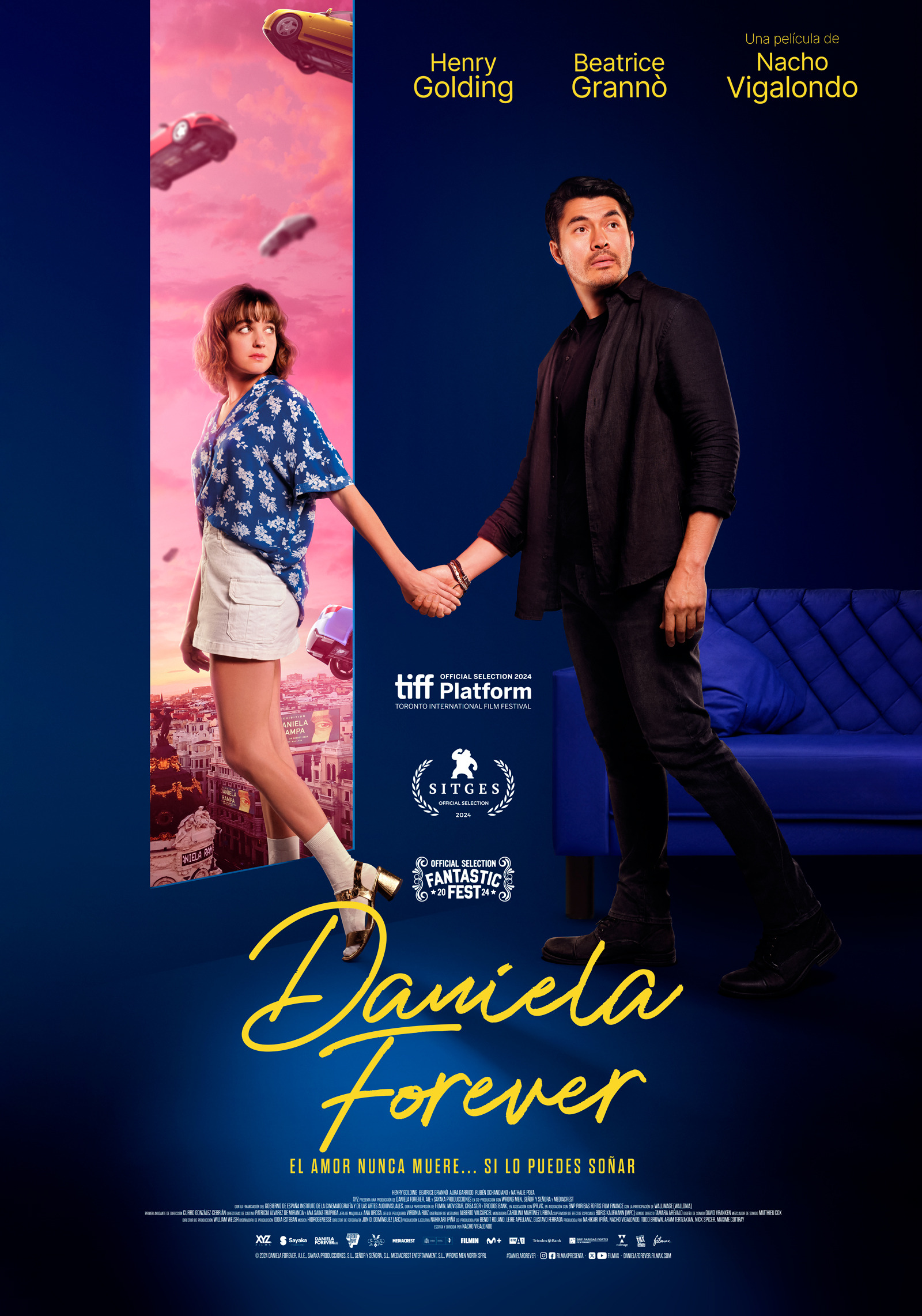 Mega Sized Movie Poster Image for Daniela Forever (#3 of 4)