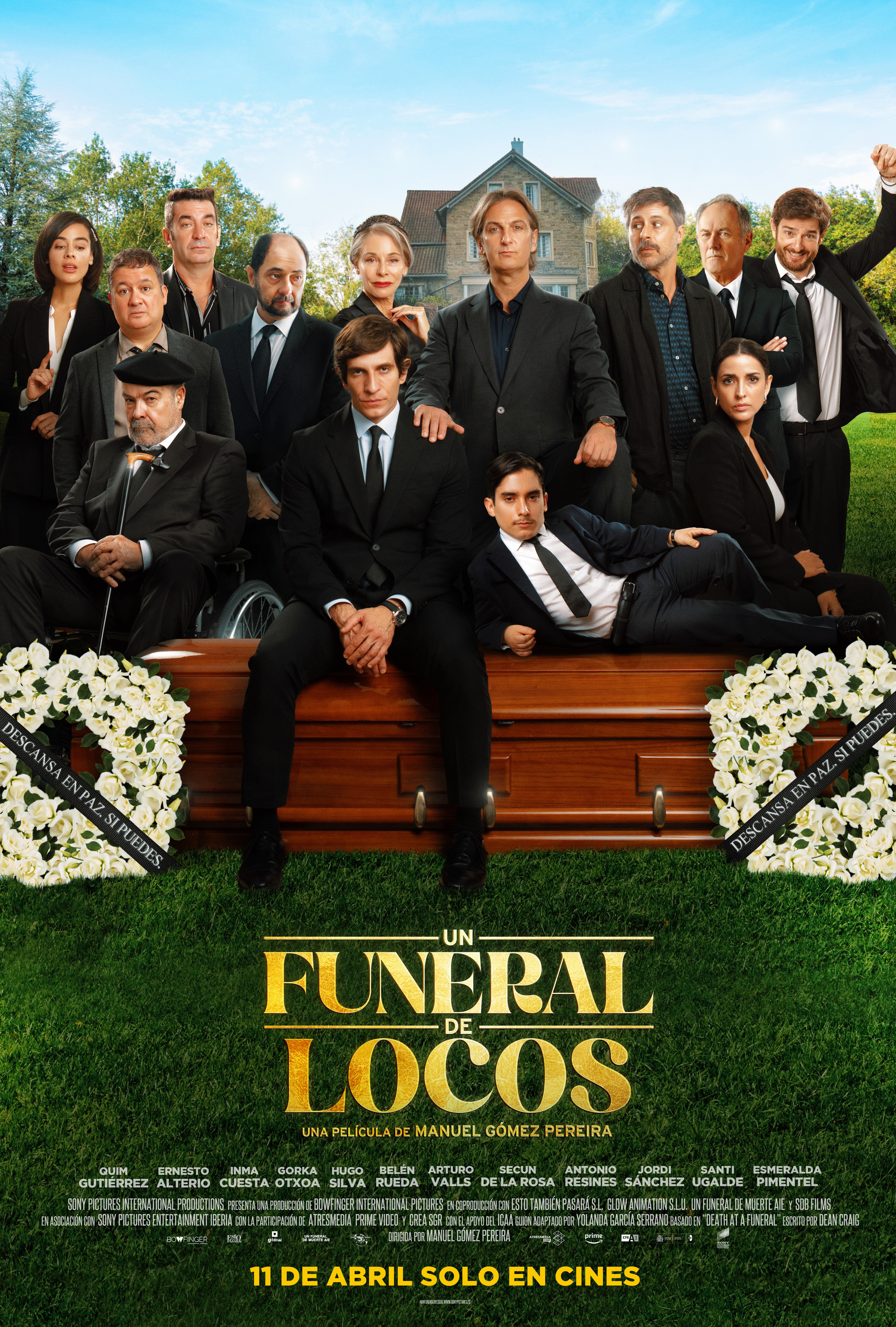 Mega Sized Movie Poster Image for Un funeral de locos (#2 of 6)