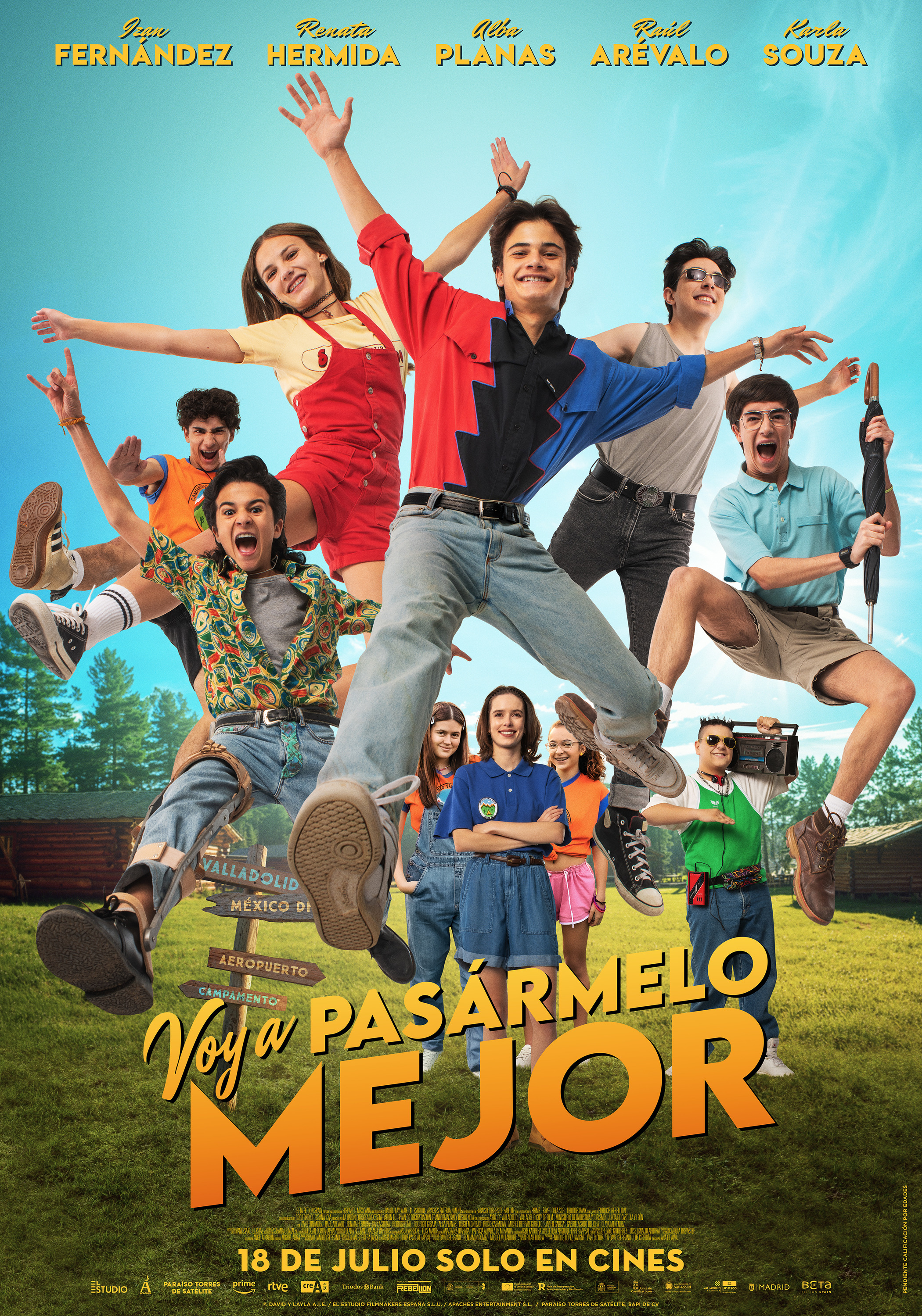 Mega Sized Movie Poster Image for Voy a pasármelo mejor (#1 of 7)