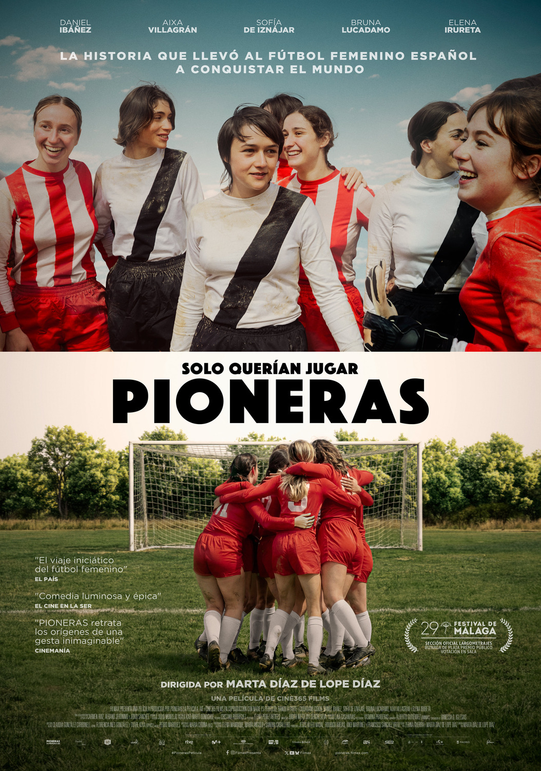 Extra Large Movie Poster Image for Pioneras: solo querían jugar 