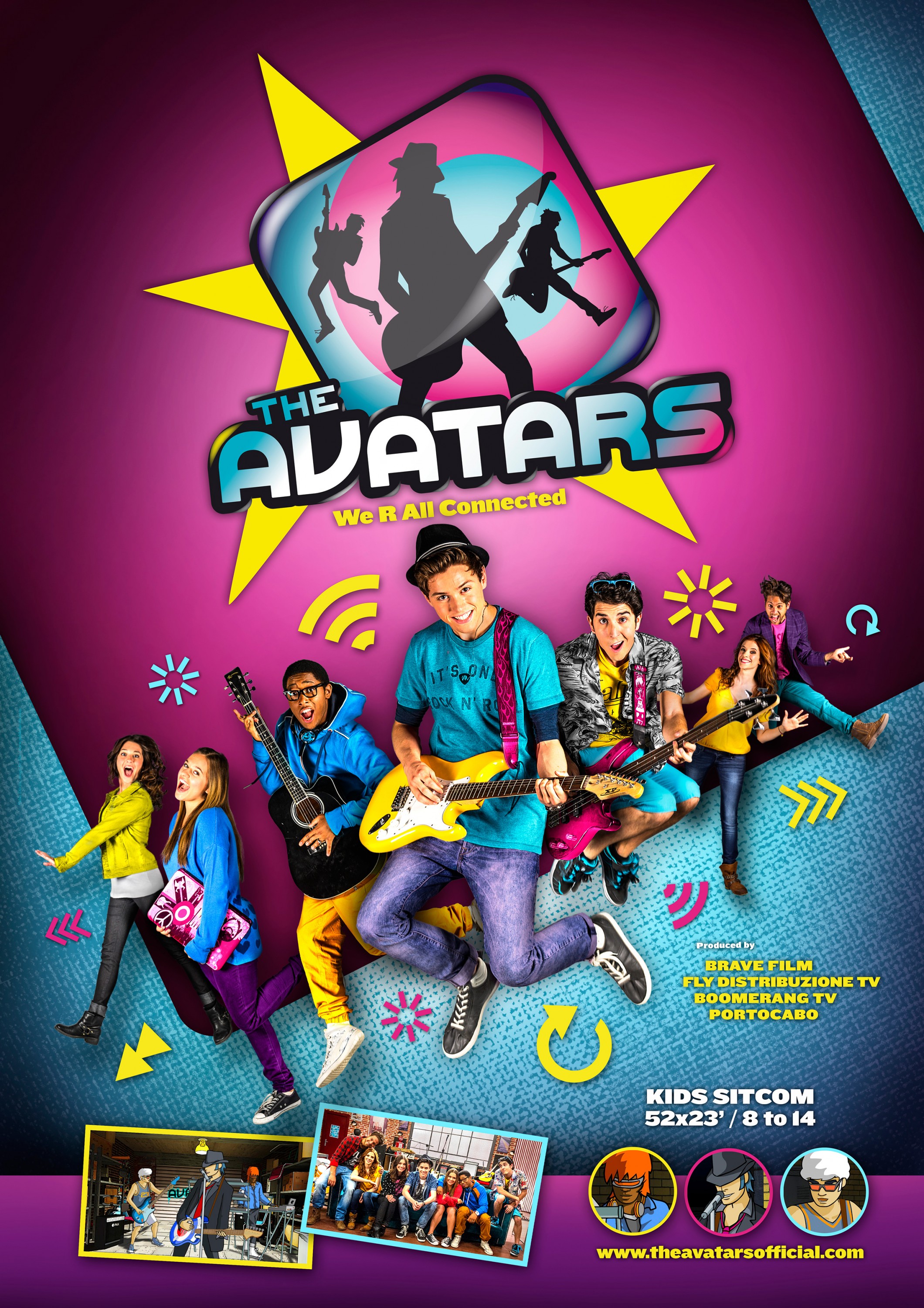 Mega Sized TV Poster Image for The Avatars 