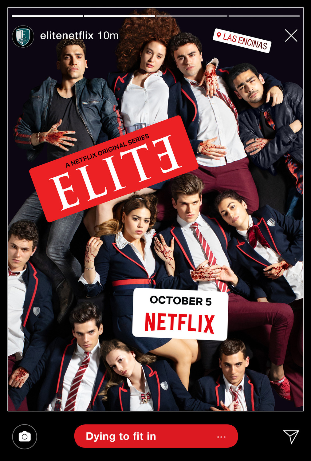 Extra Large TV Poster Image for Élite (#1 of 6)
