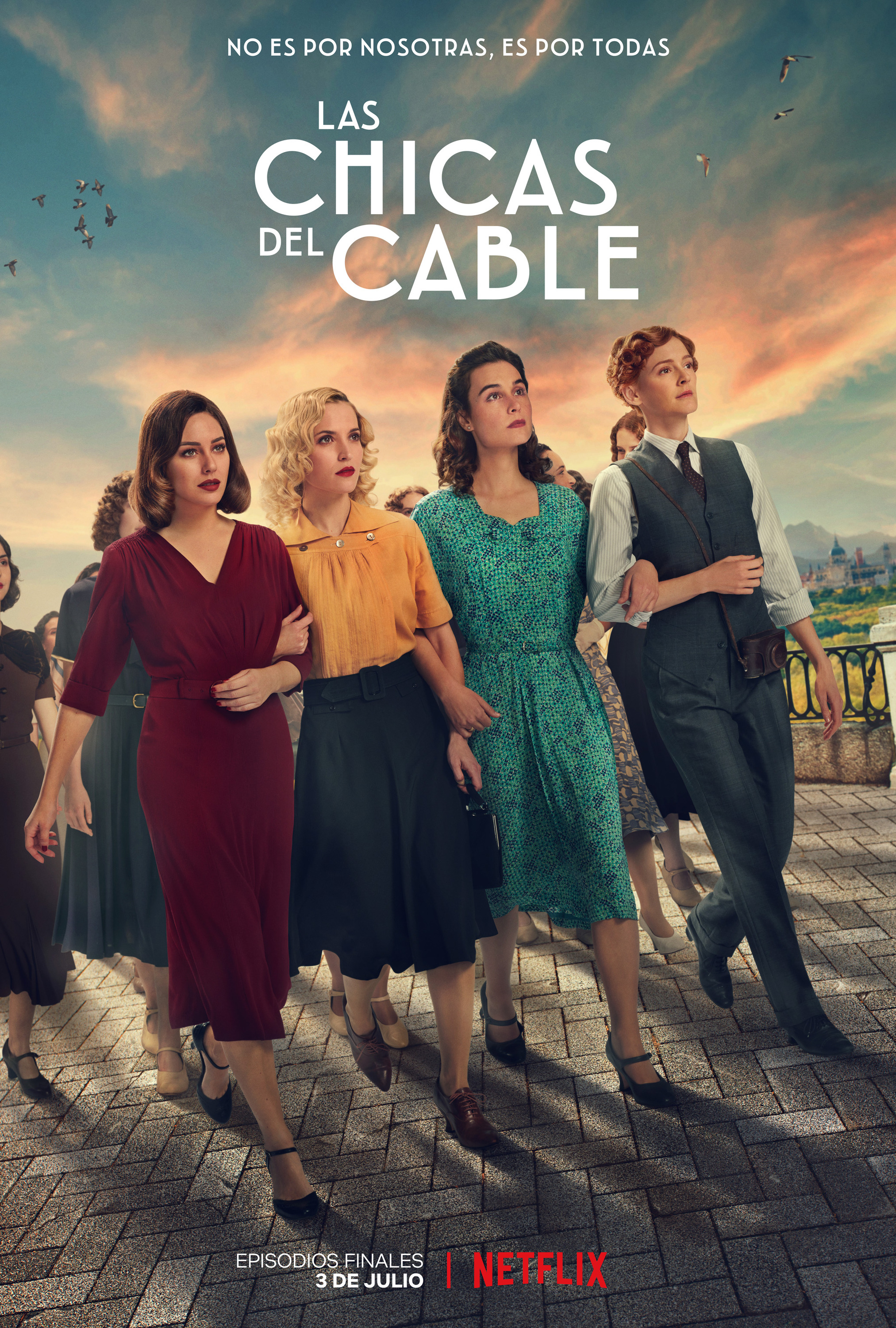 Mega Sized Movie Poster Image for Las chicas del cable (#6 of 7)