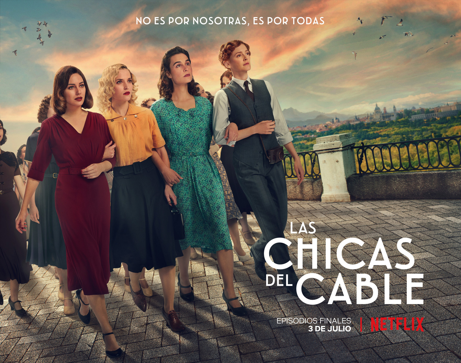 Extra Large TV Poster Image for Las chicas del cable (#7 of 7)