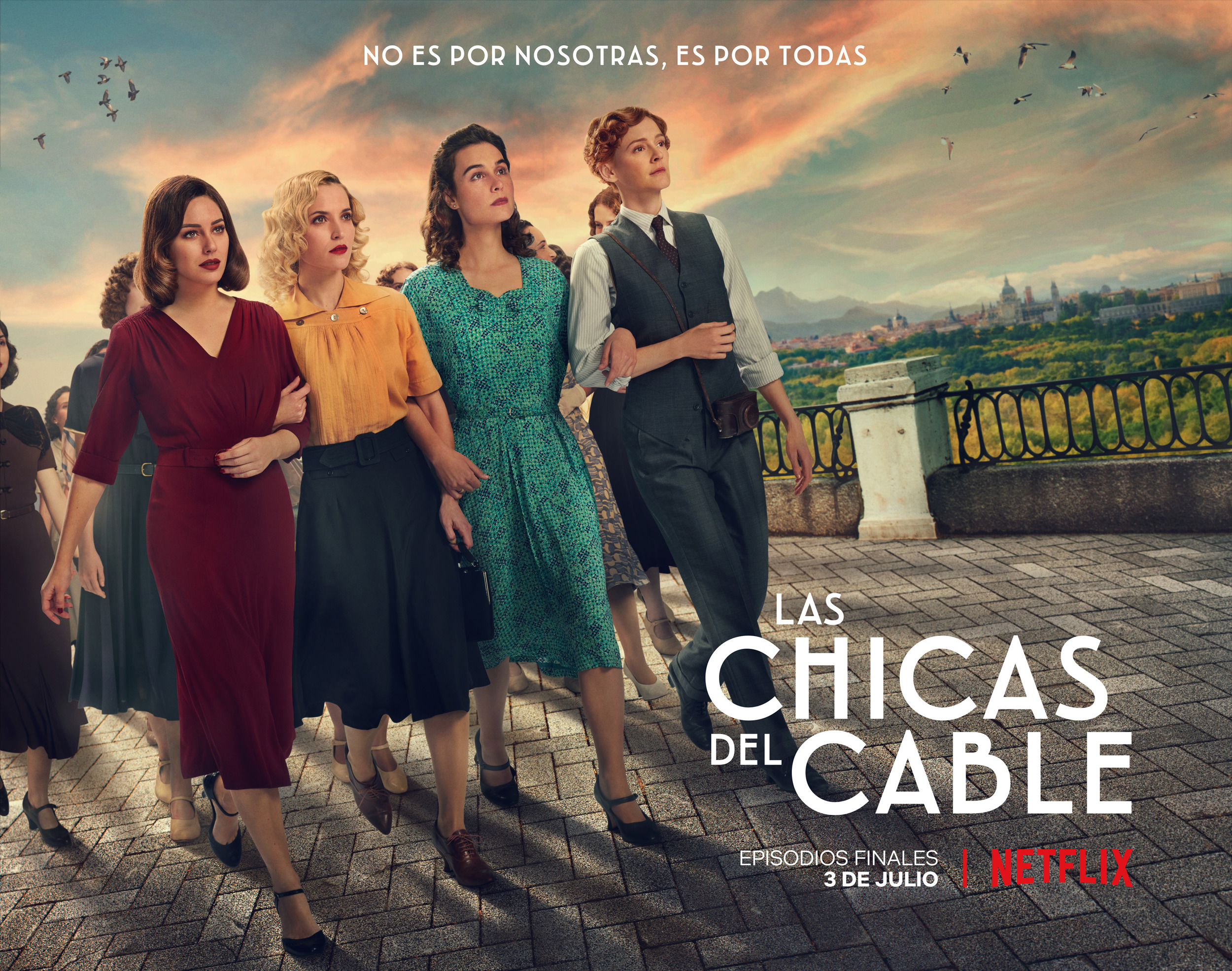 Mega Sized TV Poster Image for Las chicas del cable (#7 of 7)