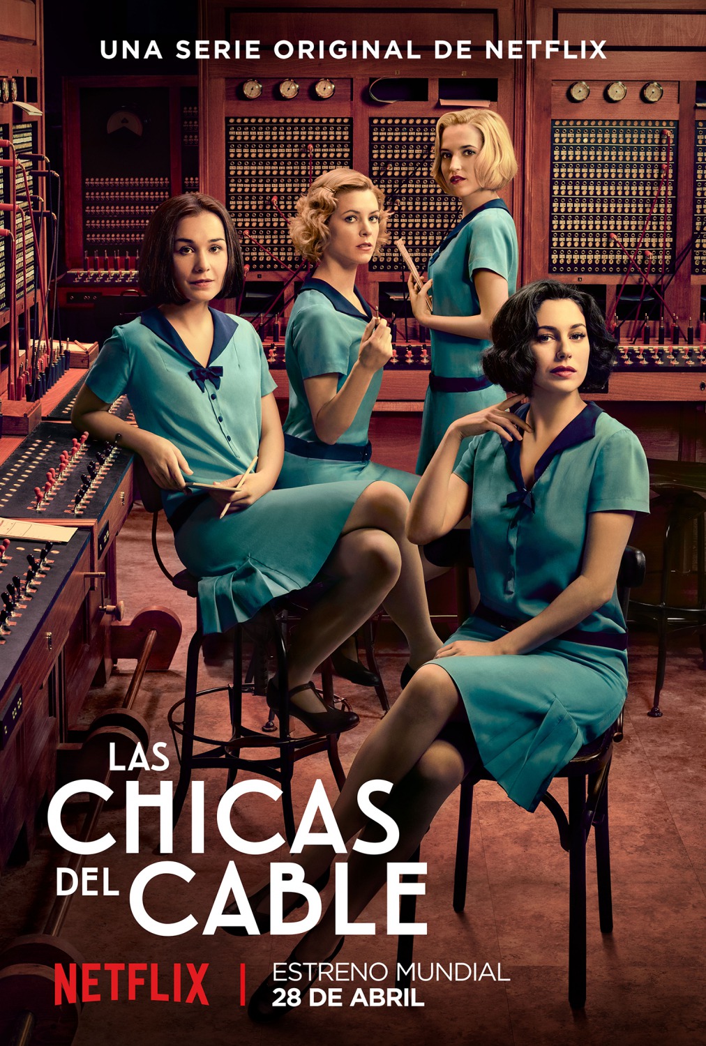 Extra Large TV Poster Image for Las chicas del cable (#1 of 7)