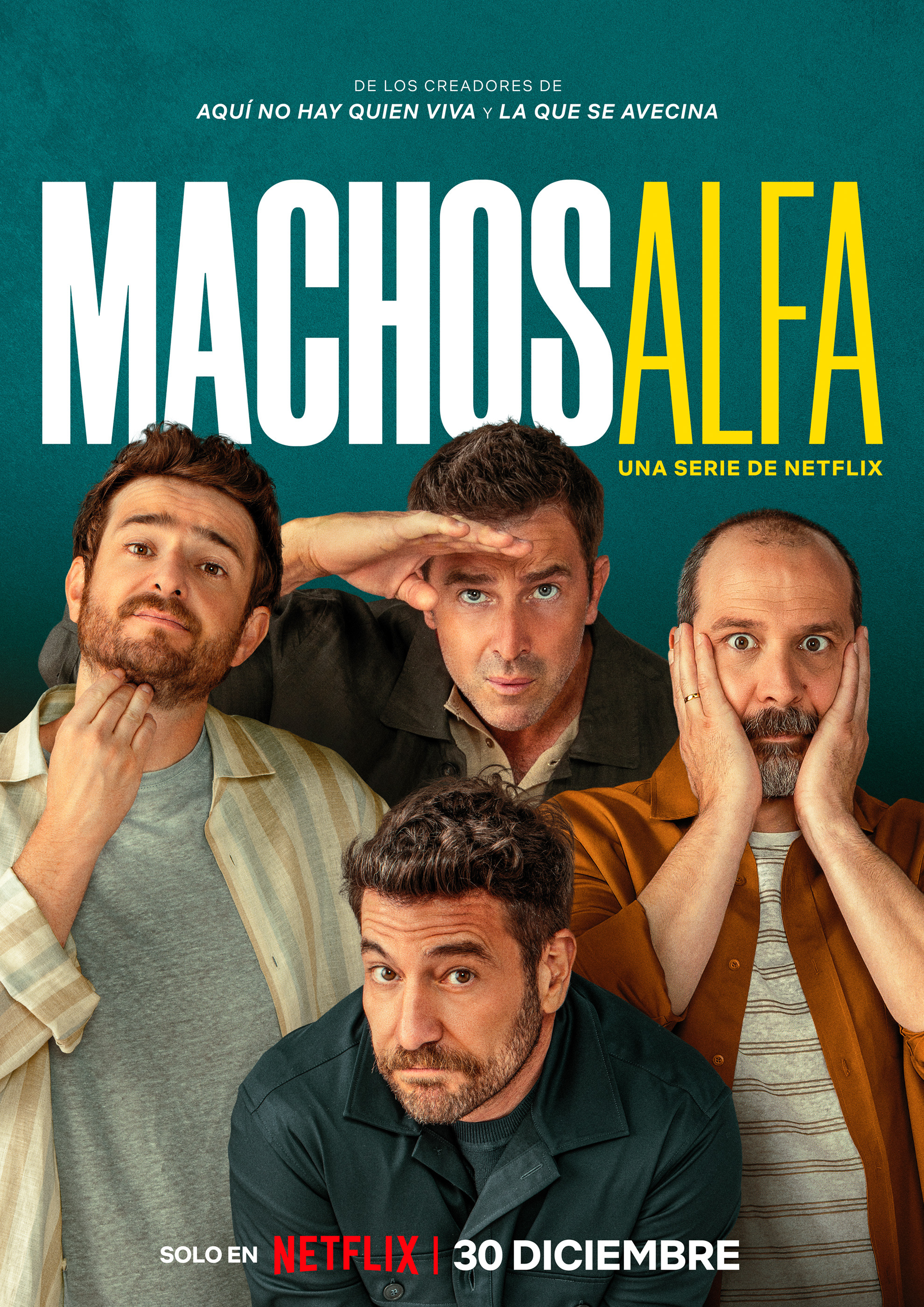 Mega Sized TV Poster Image for Machos Alfa 