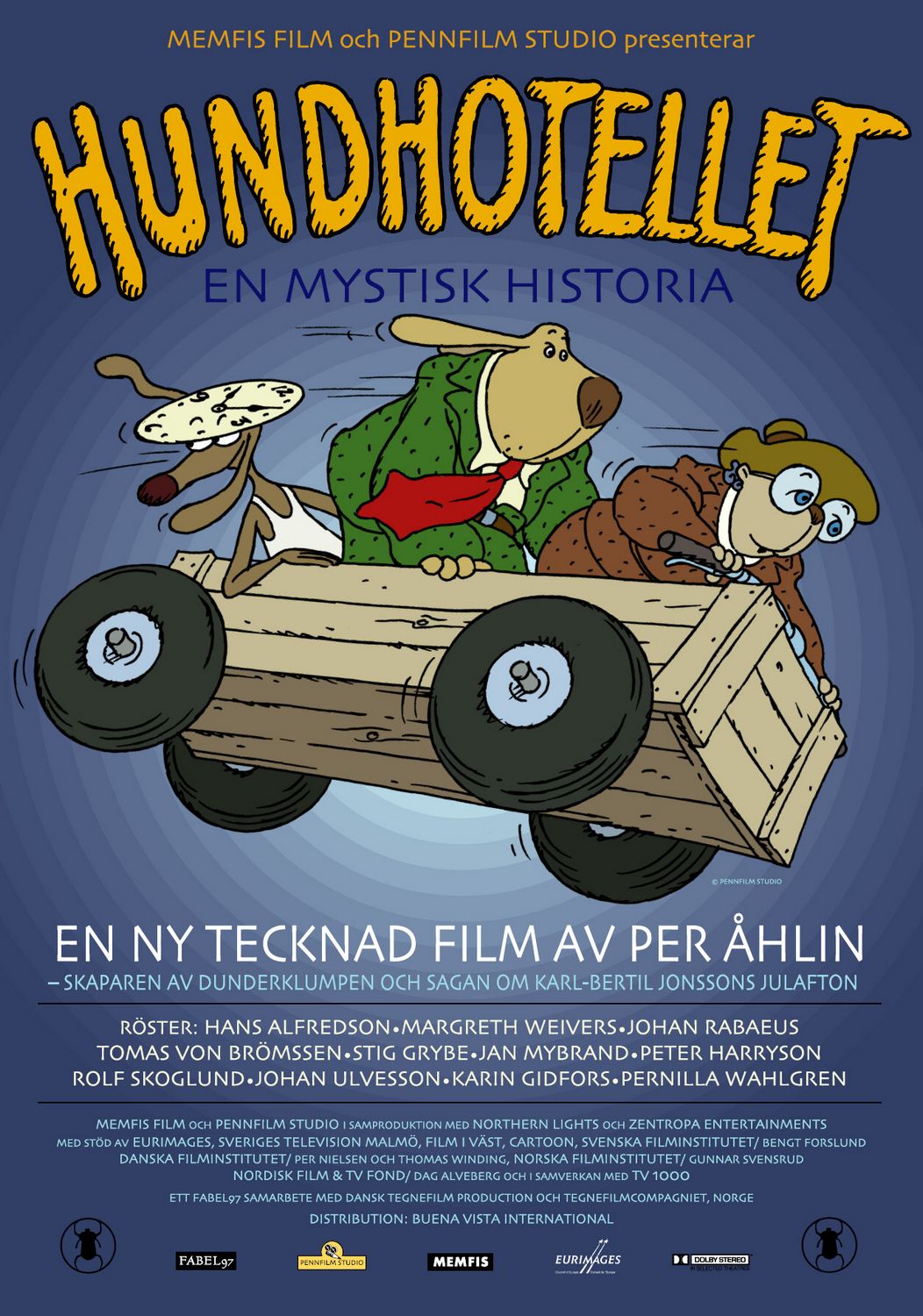 Extra Large Movie Poster Image for Hundhotellet (aka Dog Days) 