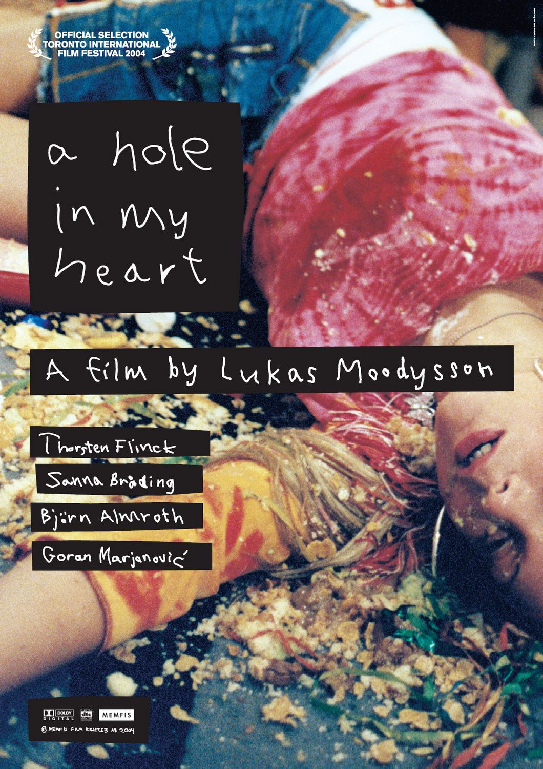 Extra Large Movie Poster Image for Hål i mitt hjärta, Ett (aka A Hole in My Heart) 