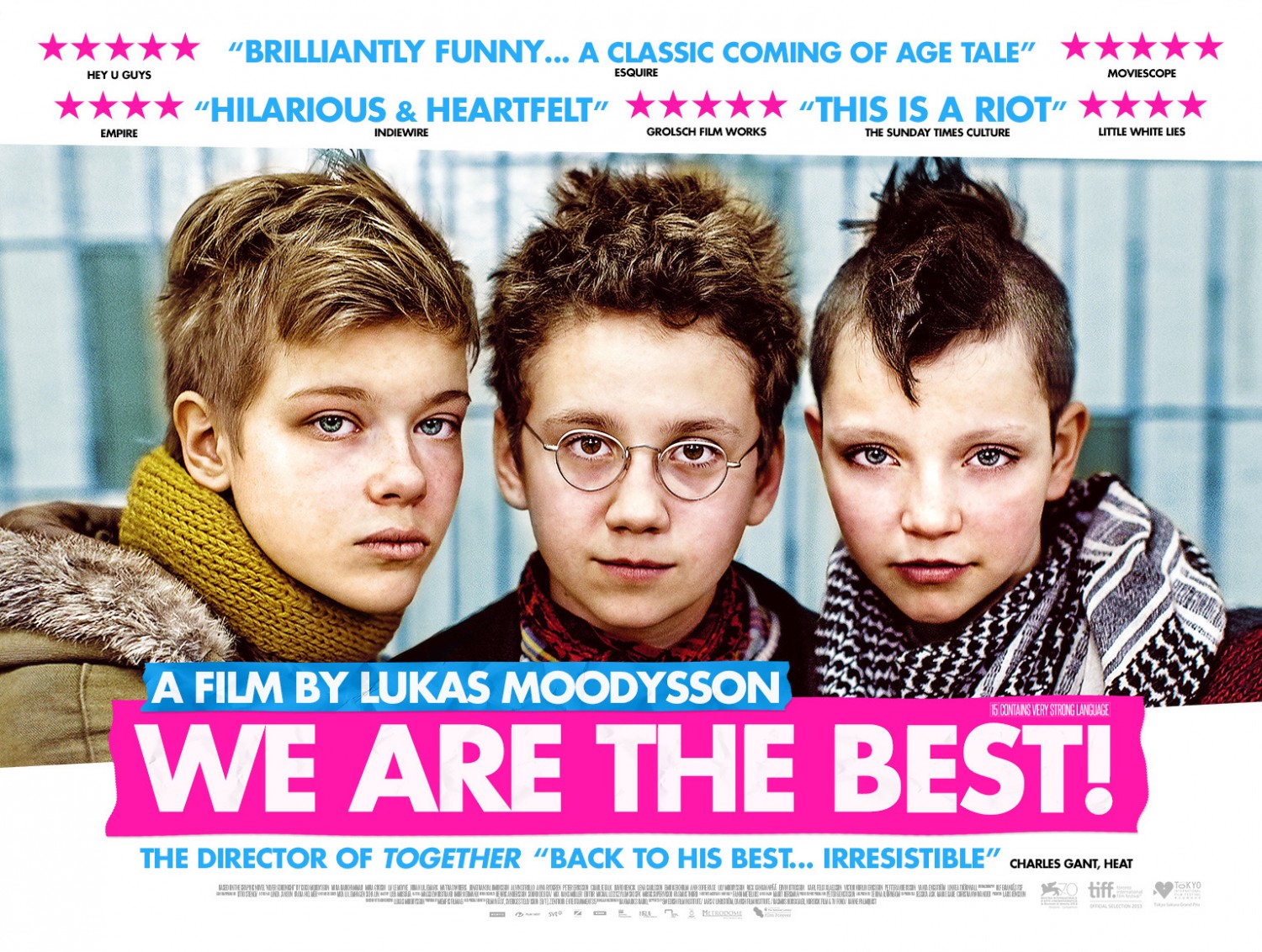 Extra Large Movie Poster Image for Vi är bäst! (#2 of 3)