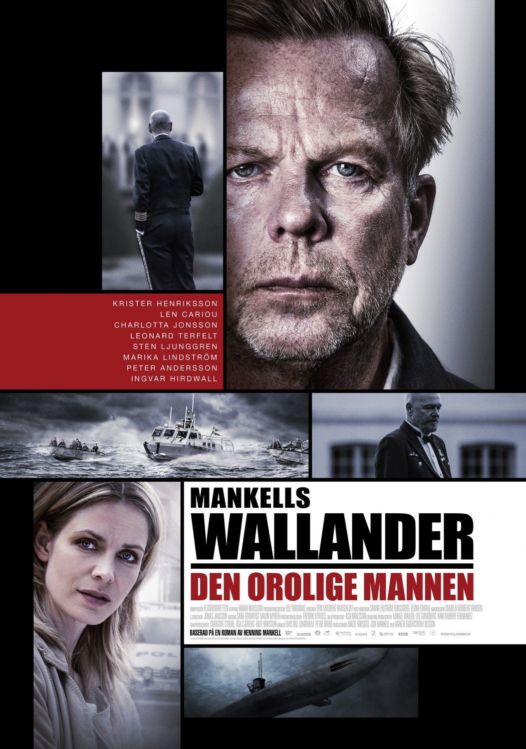 Extra Large Movie Poster Image for Wallander - Den orolige mannen 