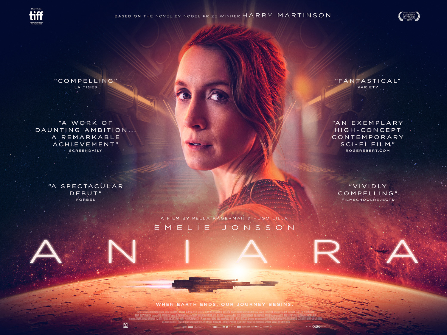Extra Large Movie Poster Image for Aniara (#10 of 10)