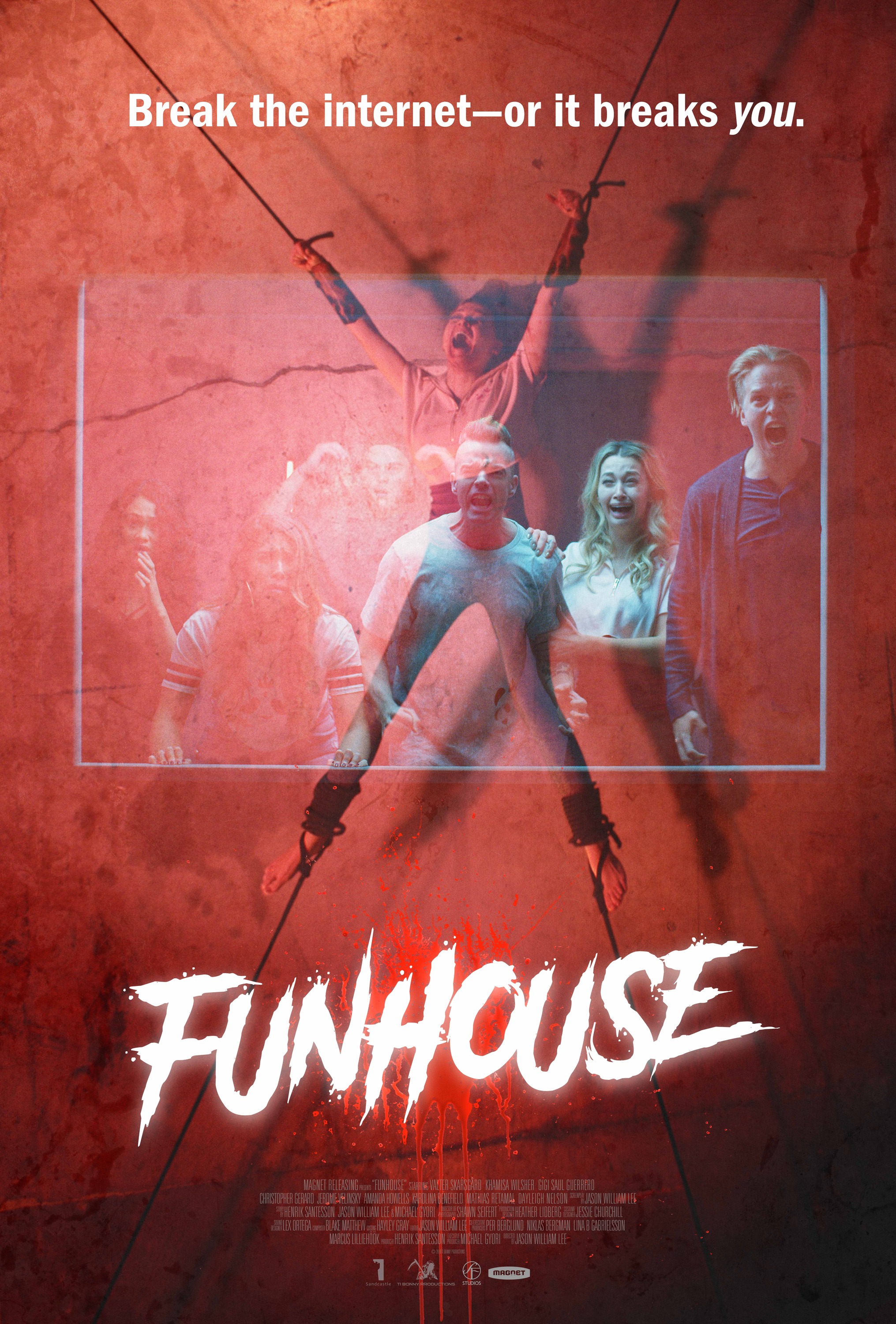 Mega Sized Movie Poster Image for Funhouse (#3 of 3)