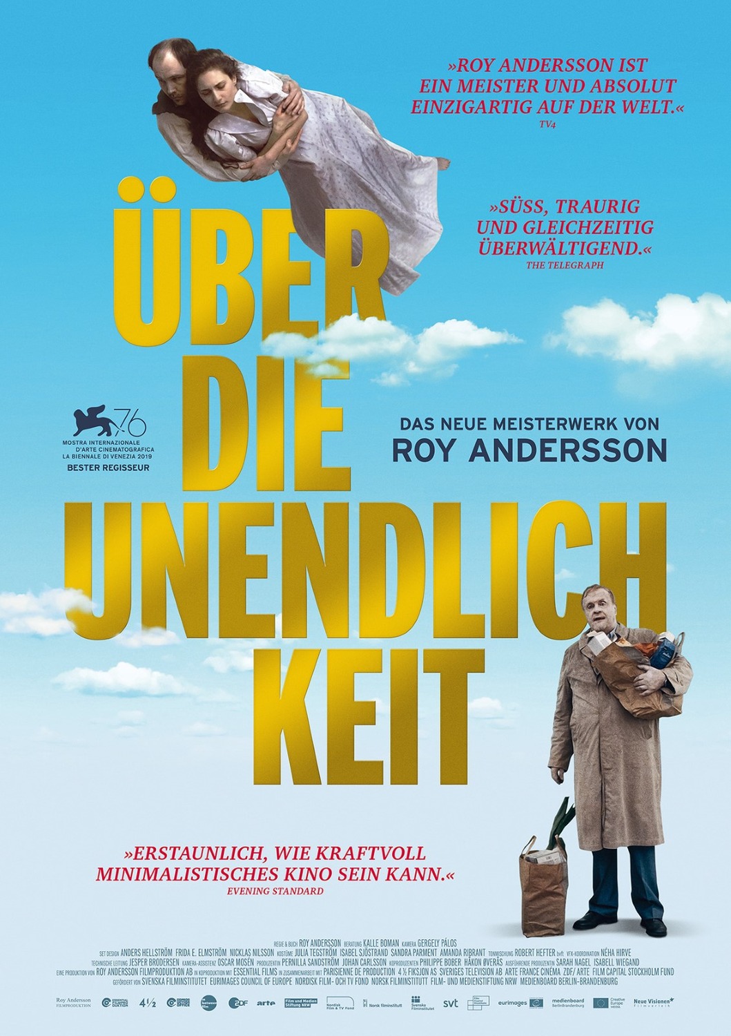 Extra Large Movie Poster Image for Om det oändliga (#1 of 3)