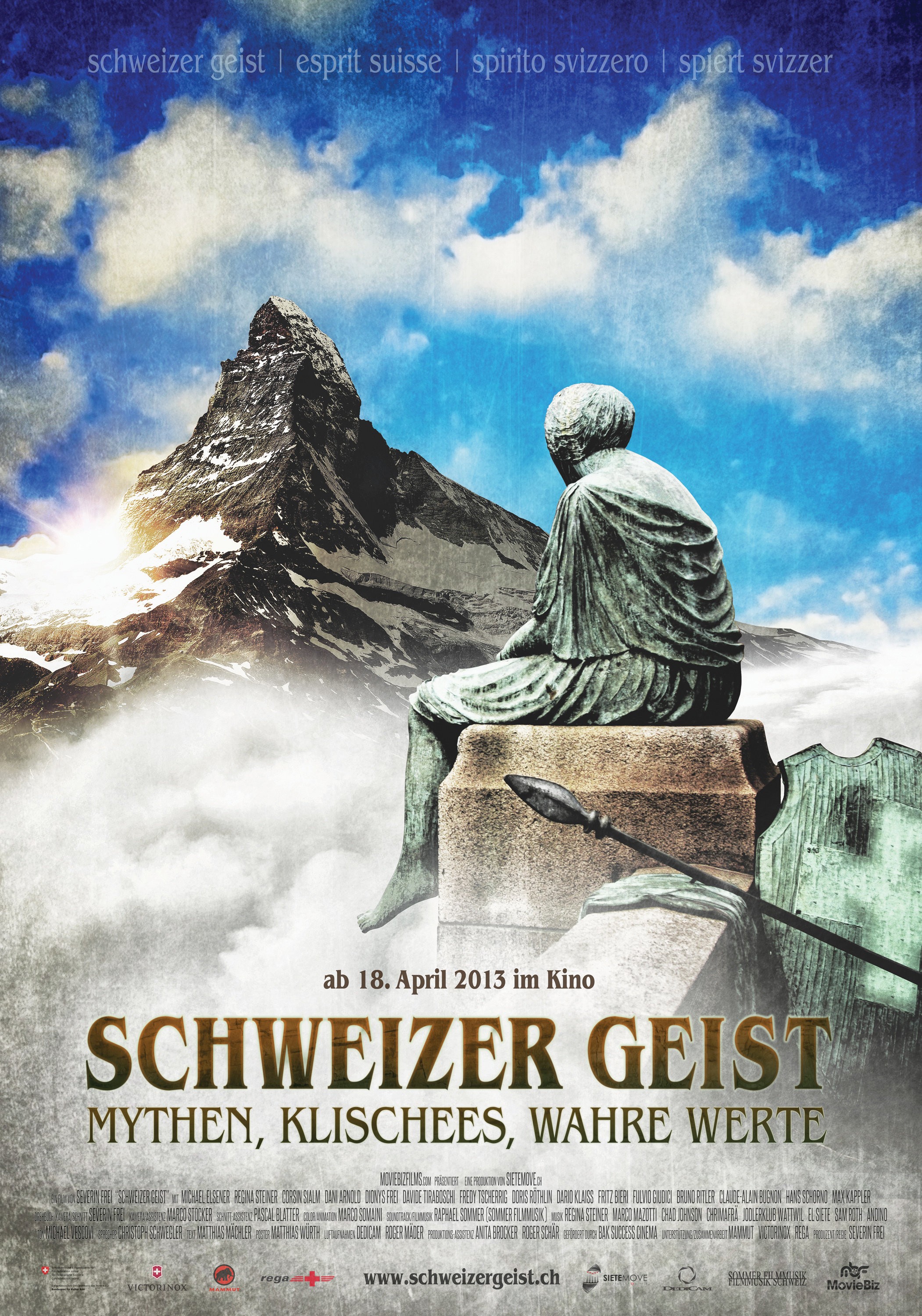 Mega Sized Movie Poster Image for Schweizer Geist 