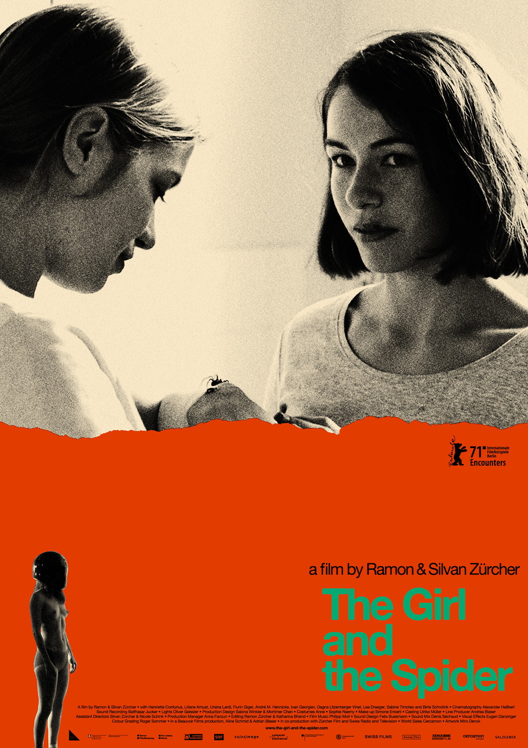 Extra Large Movie Poster Image for Das Mädchen und die Spinne (#1 of 2)