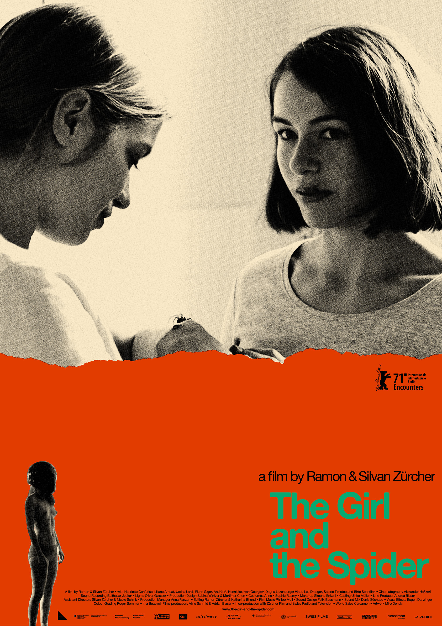 Mega Sized Movie Poster Image for Das Mädchen und die Spinne (#1 of 2)