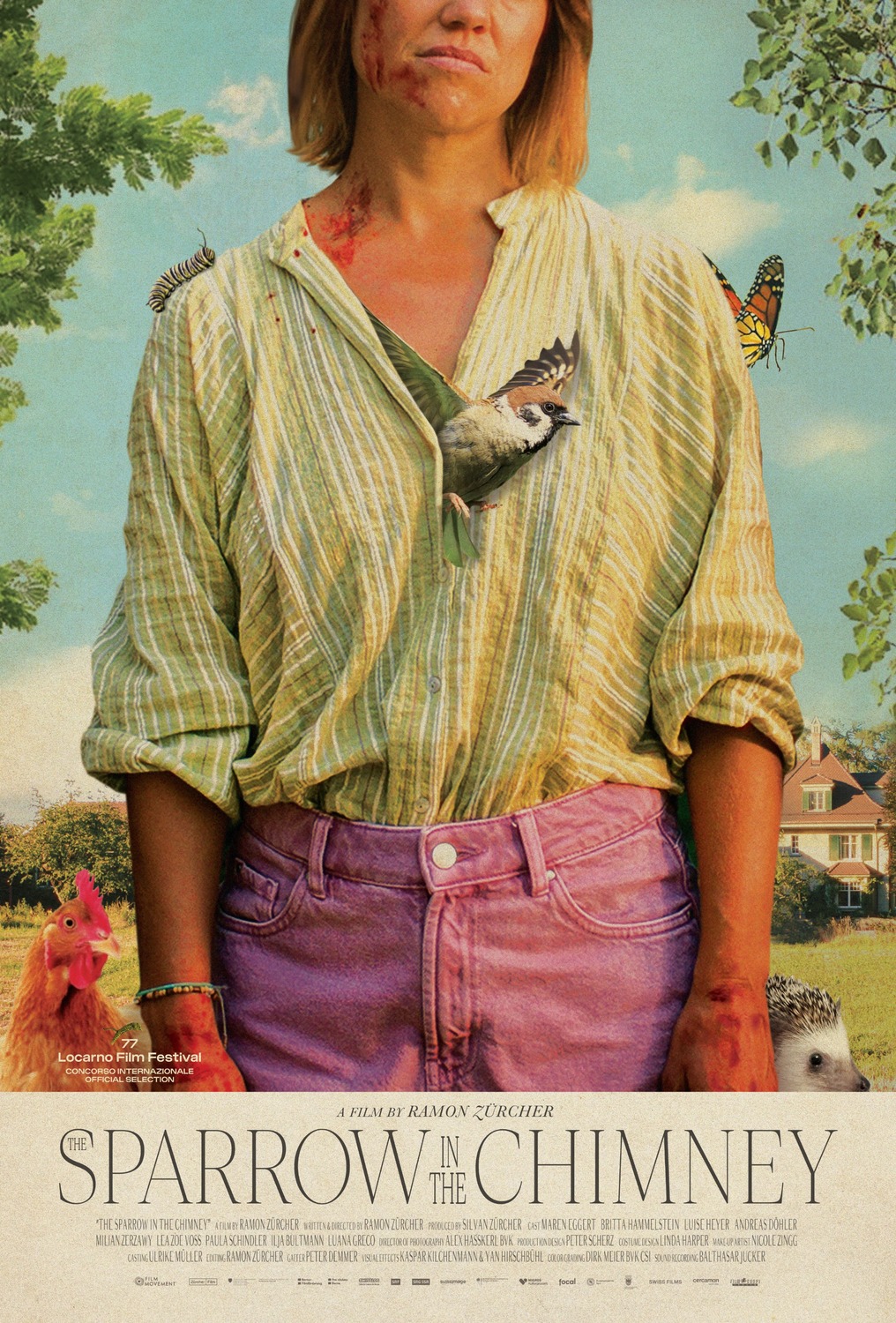 Extra Large Movie Poster Image for Der Spatz im Kamin (#2 of 2)