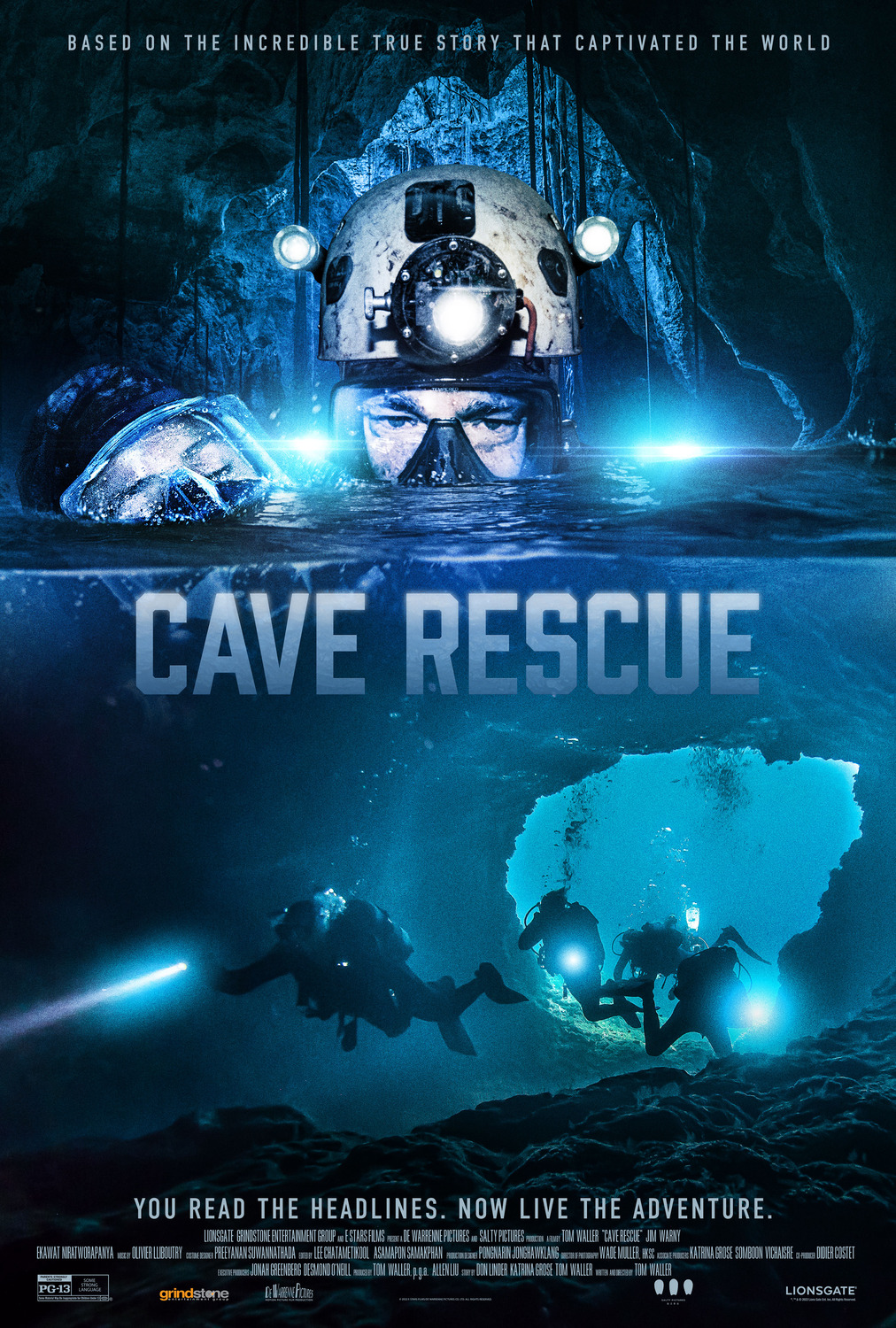 Extra Large Movie Poster Image for Cave Rescue 