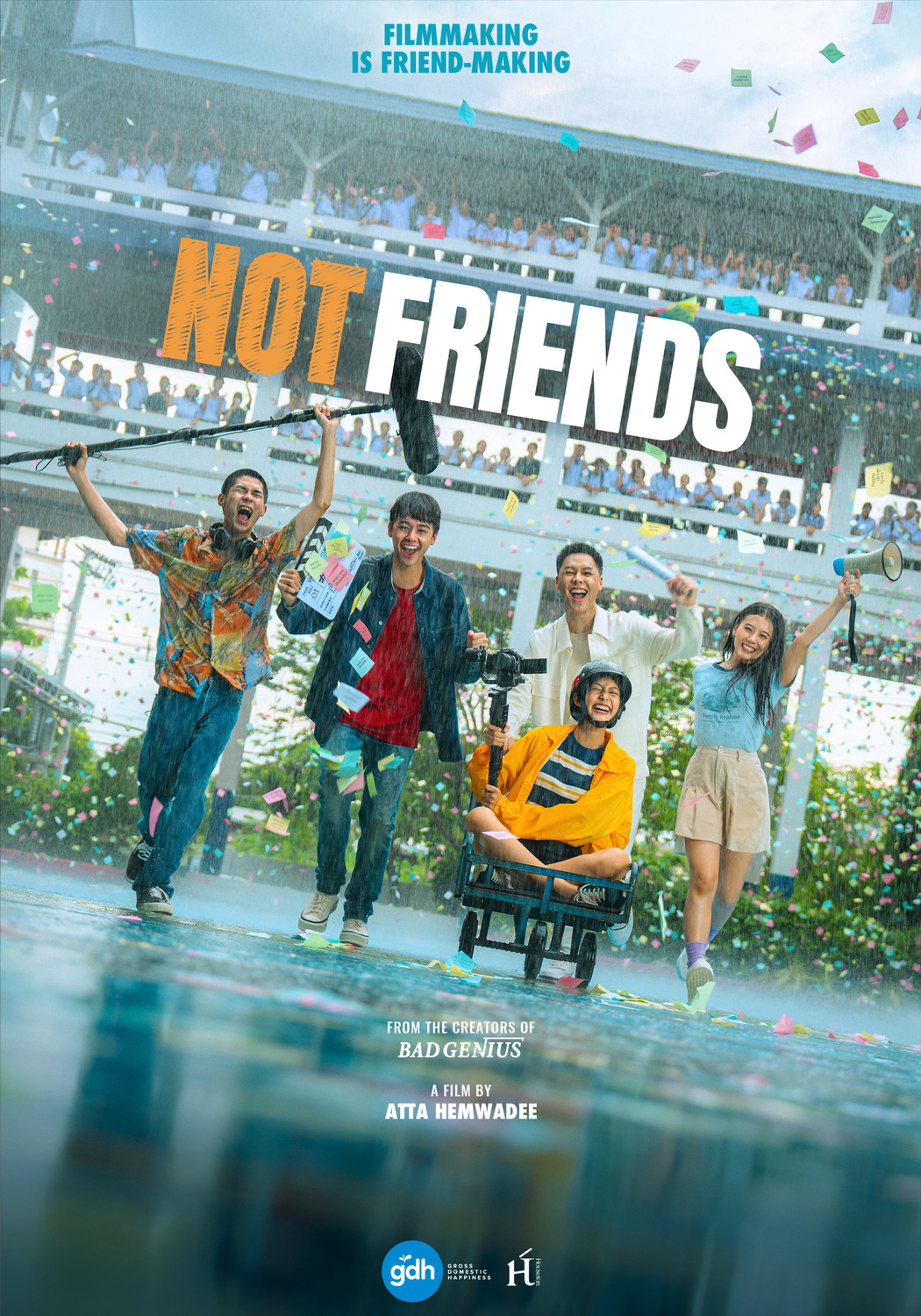 Extra Large Movie Poster Image for Not Friends 