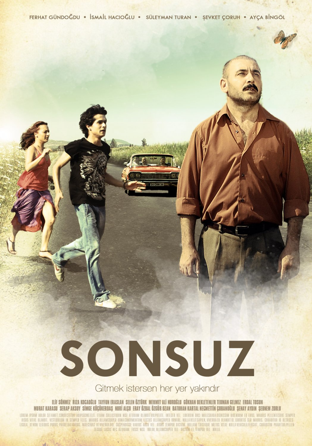 Extra Large Movie Poster Image for Sonsuz (#2 of 2)