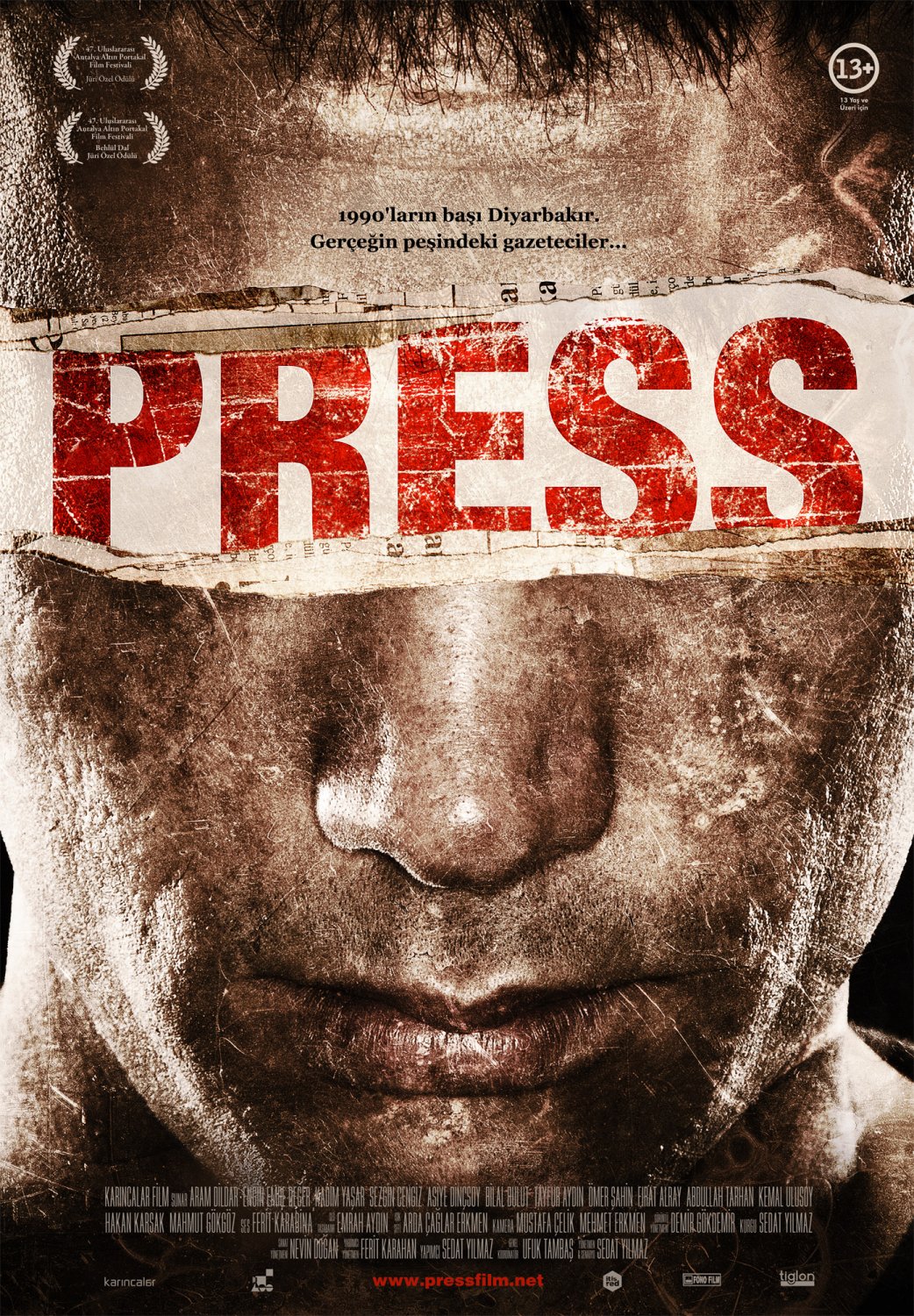 Extra Large Movie Poster Image for Press 
