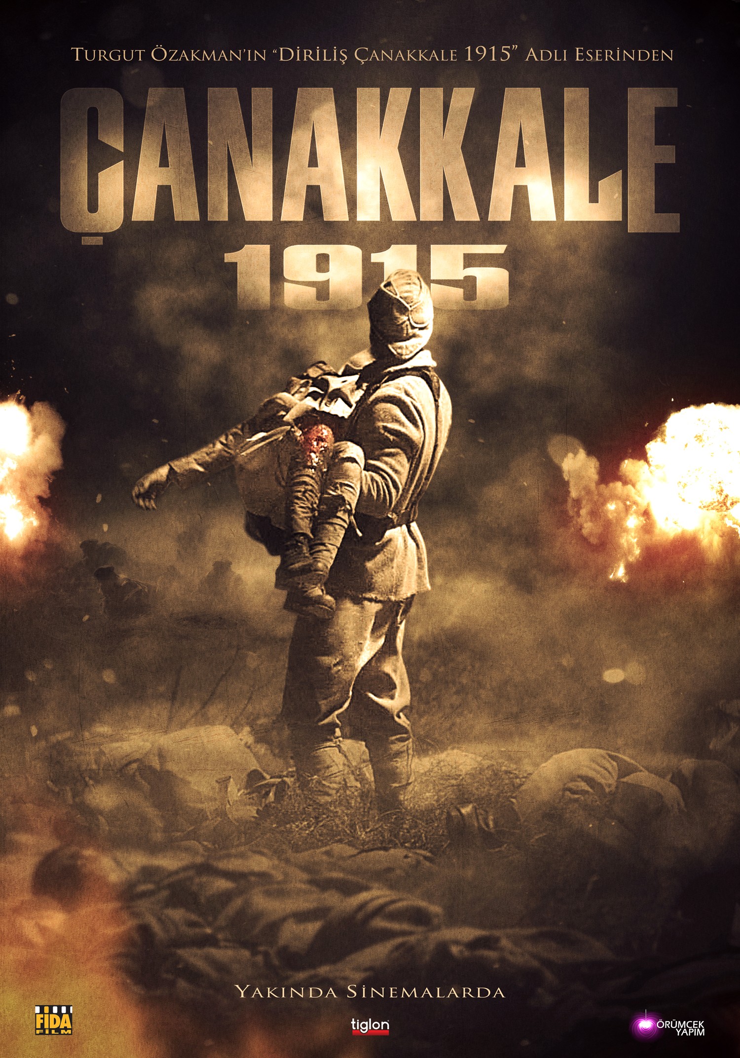 Mega Sized Movie Poster Image for Çanakkale 1915 (#2 of 2)