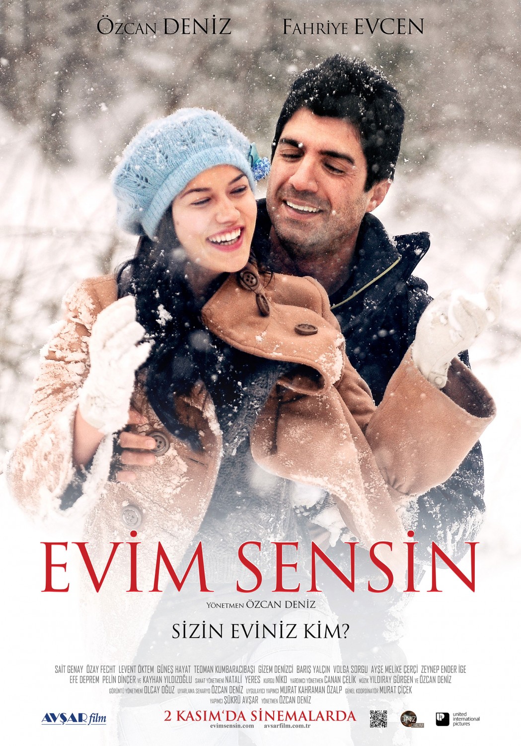 Extra Large Movie Poster Image for Evim Sensin 