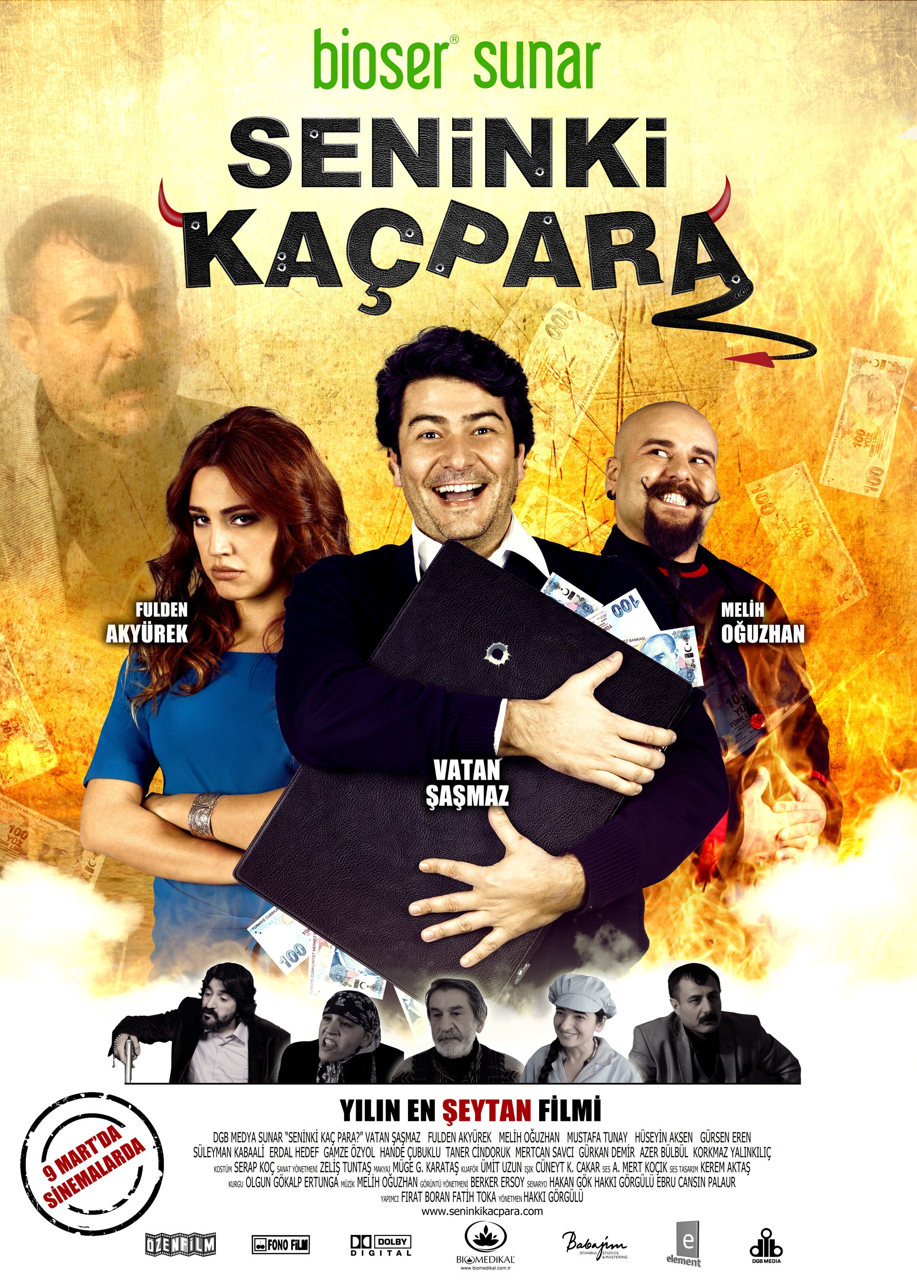 Mega Sized Movie Poster Image for Seninki kaç para? 