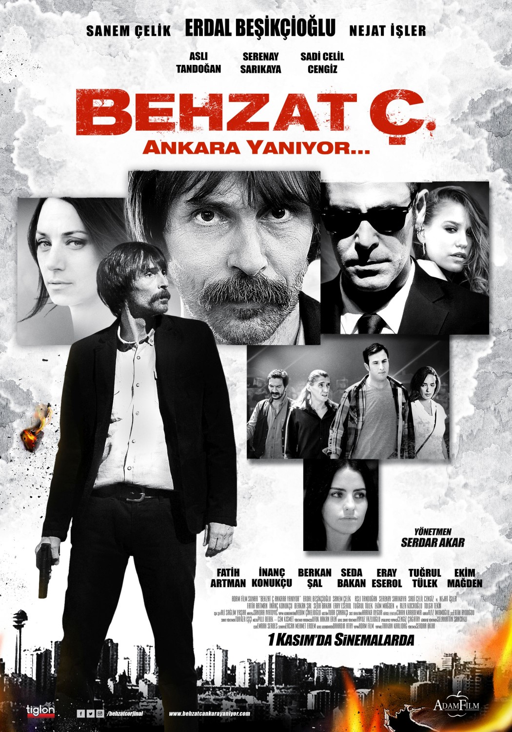 Extra Large Movie Poster Image for Behzat Ç.: Ankara Yaniyor 