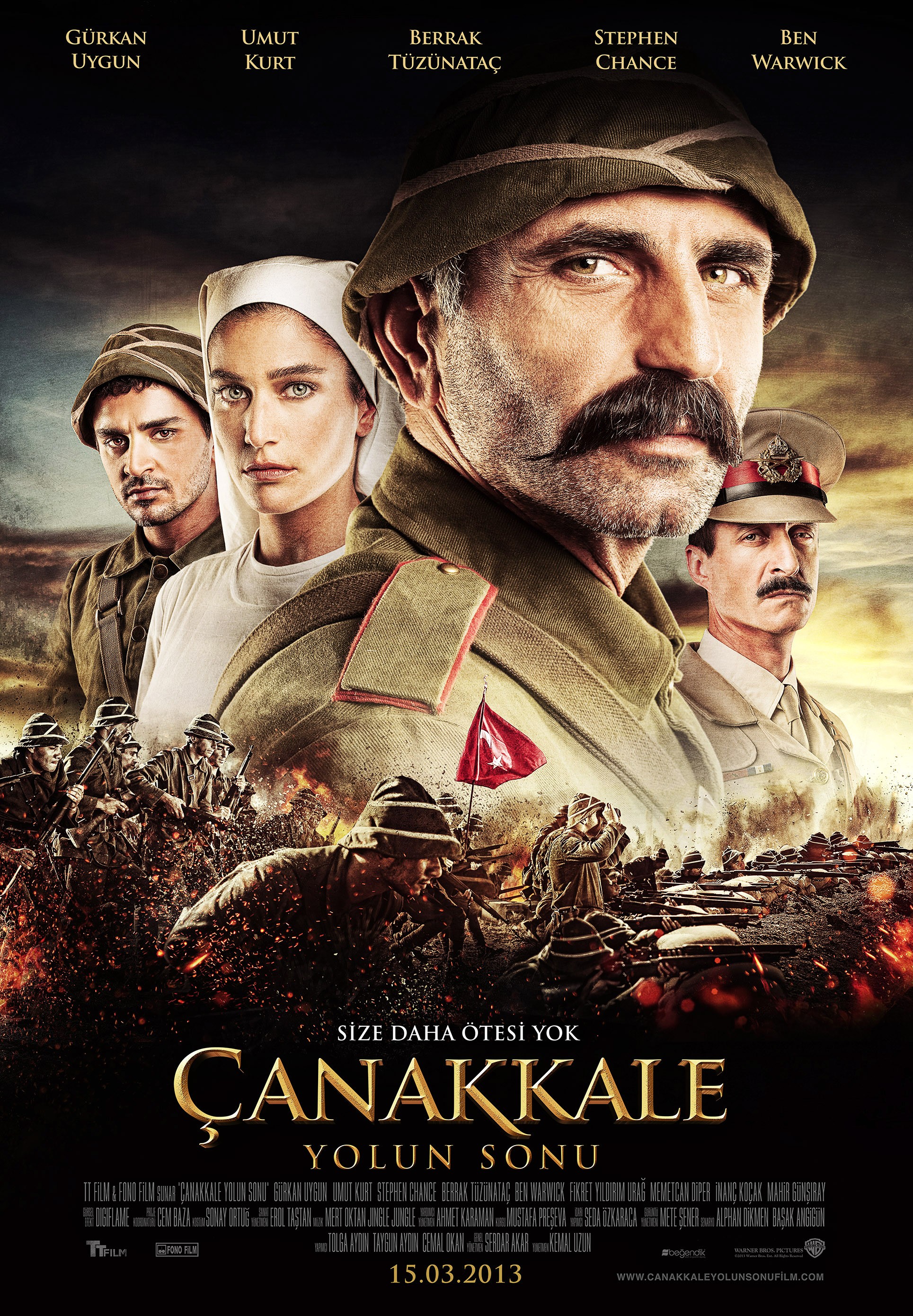 Mega Sized Movie Poster Image for Çanakkale Yolun Sonu (#1 of 2)