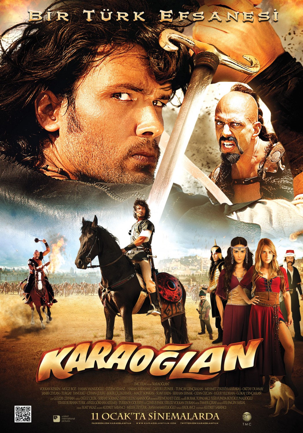 Extra Large Movie Poster Image for Karaoglan (#2 of 5)
