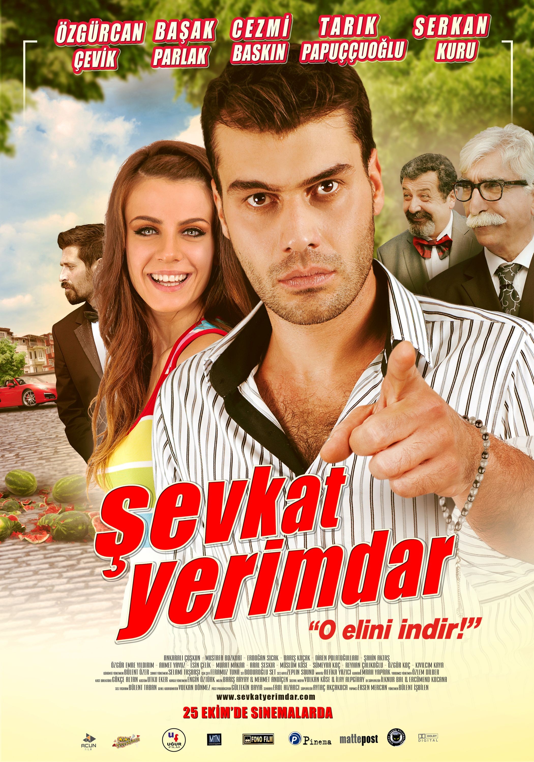 Mega Sized Movie Poster Image for Sevkat Yerimdar 