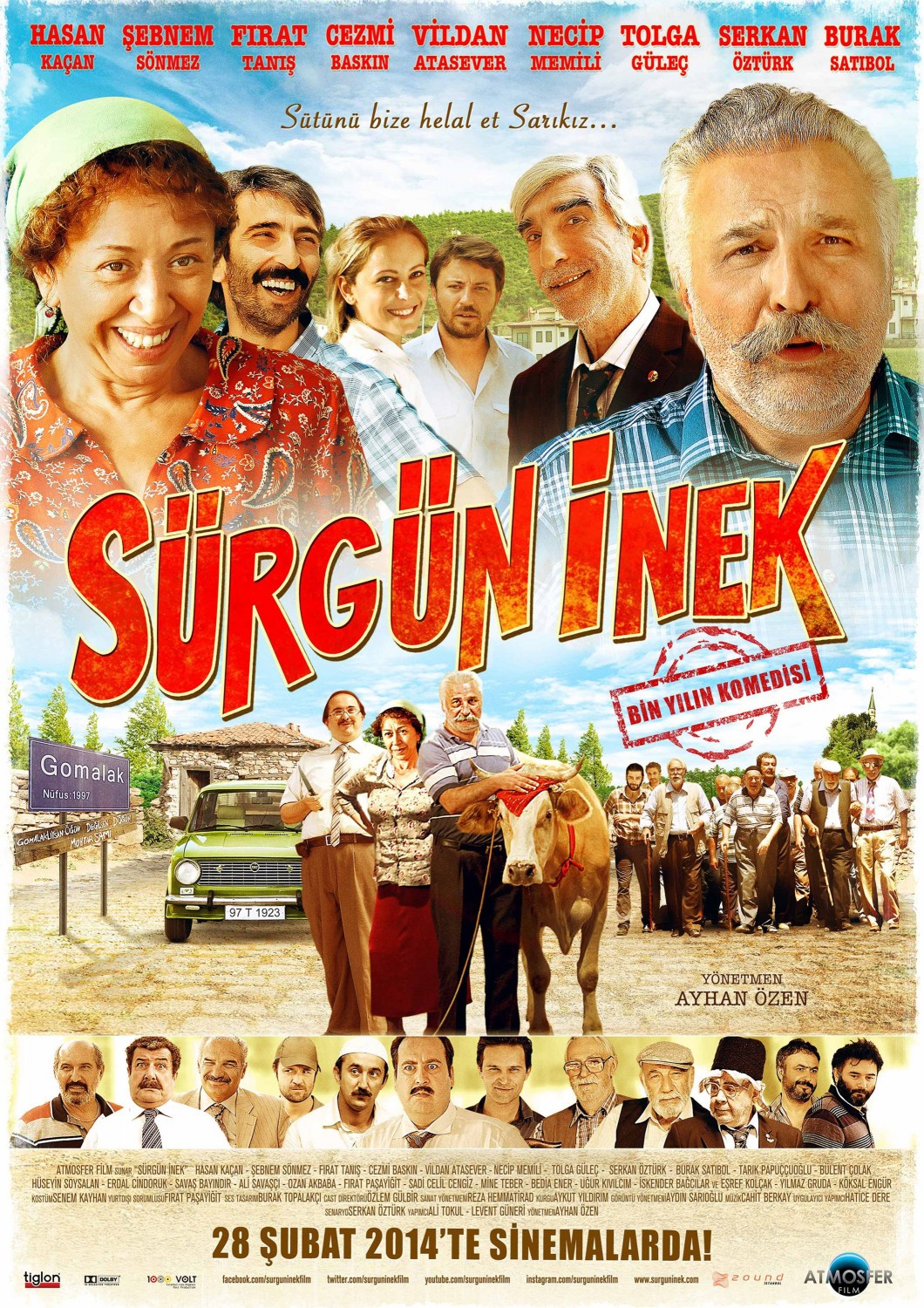 Extra Large Movie Poster Image for Sürgün Inek 