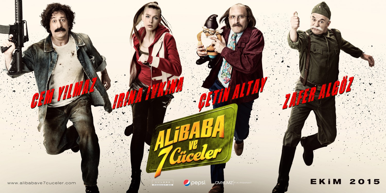 Extra Large Movie Poster Image for Ali Baba ve 7 Cüceler (#2 of 4)