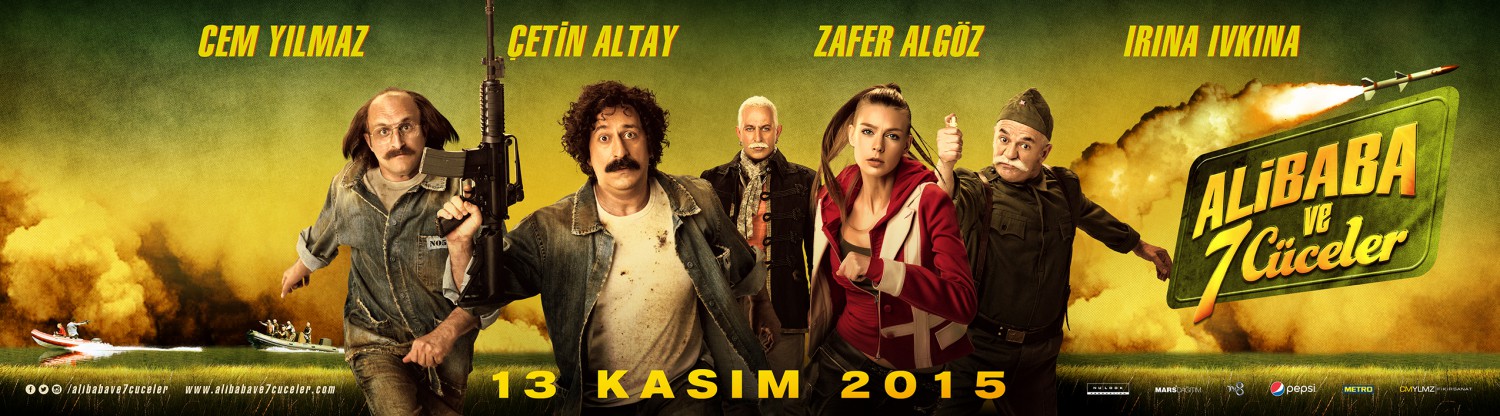 Extra Large Movie Poster Image for Ali Baba ve 7 Cüceler (#4 of 4)