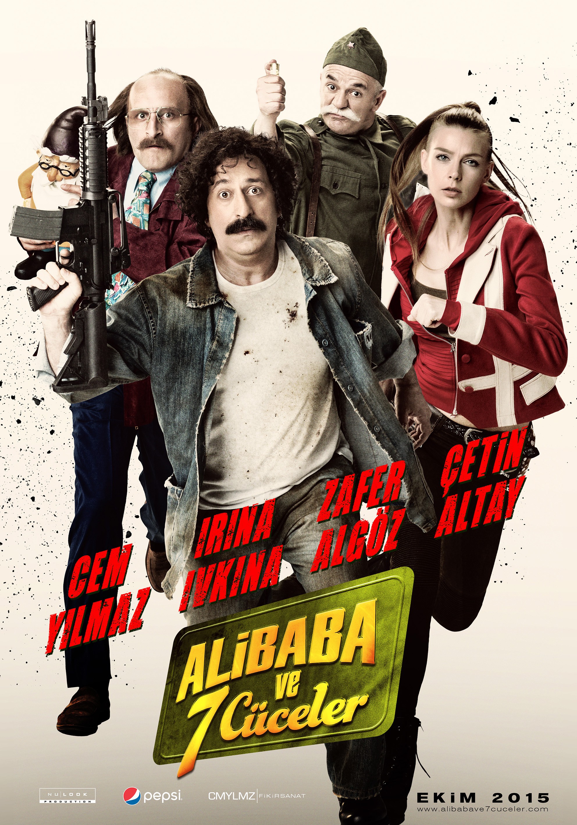 Mega Sized Movie Poster Image for Ali Baba ve 7 Cüceler (#1 of 4)
