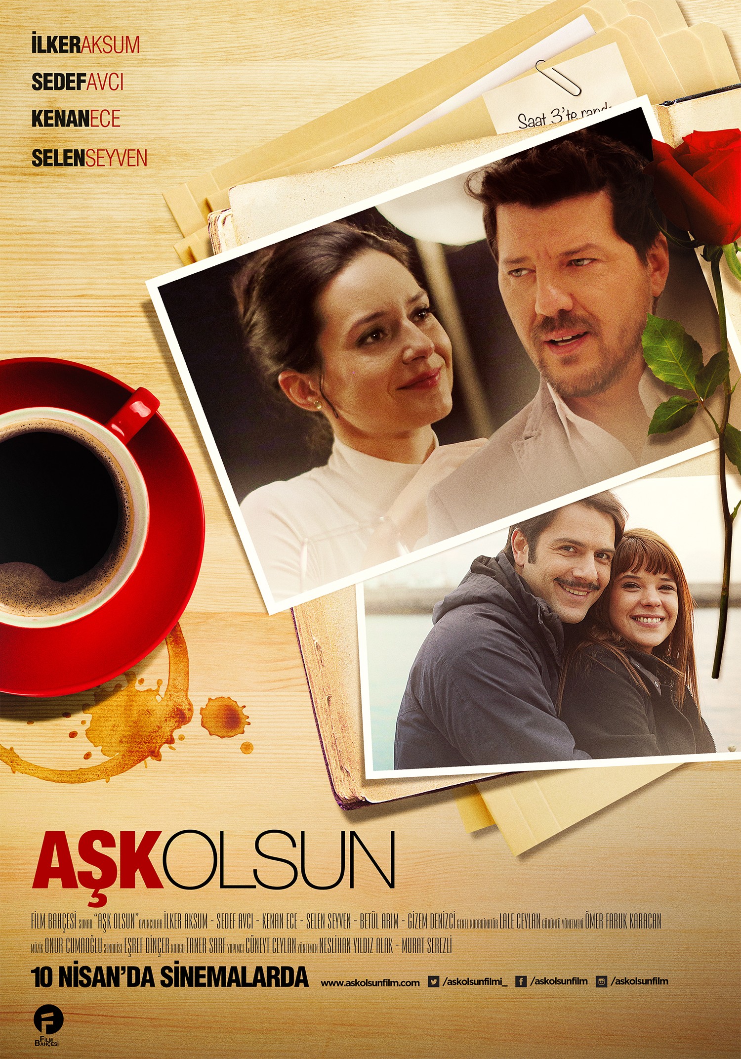 Mega Sized Movie Poster Image for Aşk Olsun (#1 of 2)