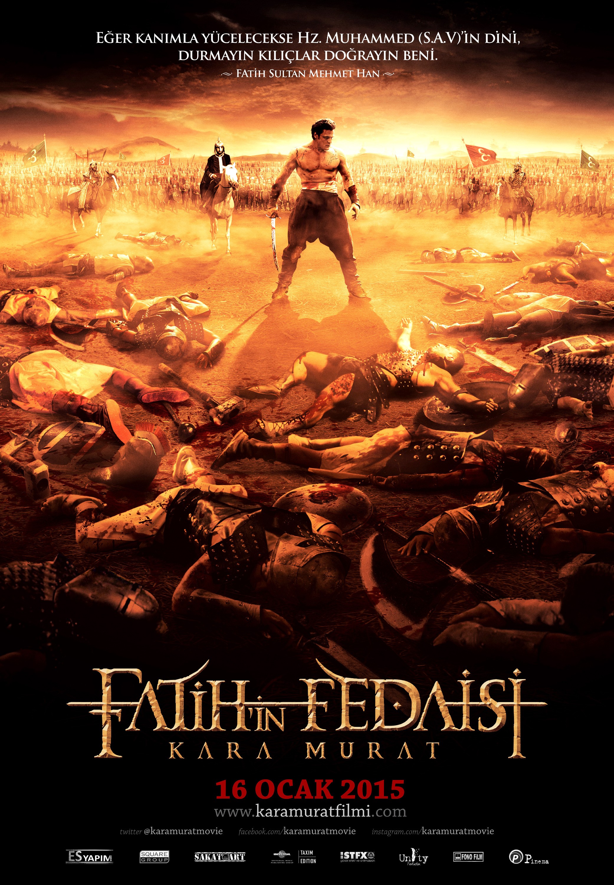 Mega Sized Movie Poster Image for Fatih'in Fedaisi Kara Murat (#1 of 2)