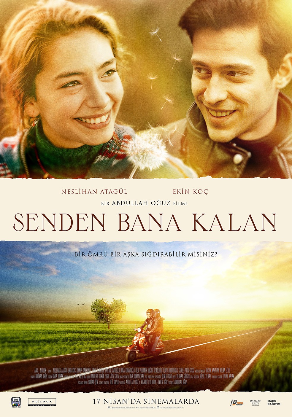 Extra Large Movie Poster Image for Senden Bana Kalan 