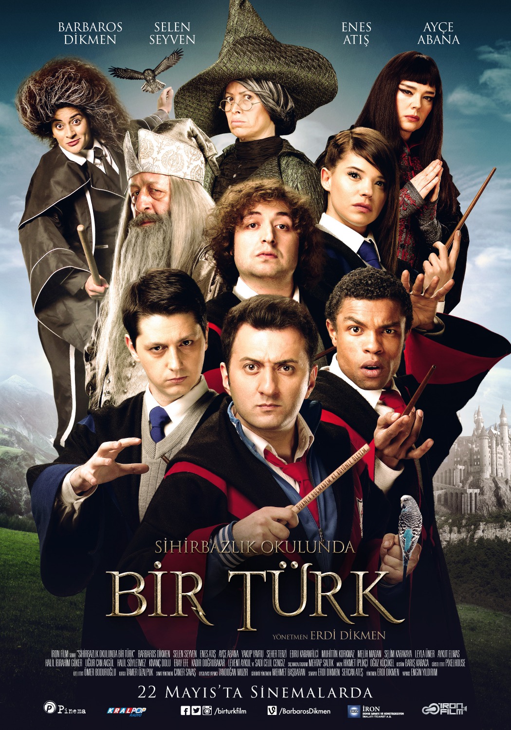 Extra Large Movie Poster Image for Sihirbazlik Okulunda Bir Türk 